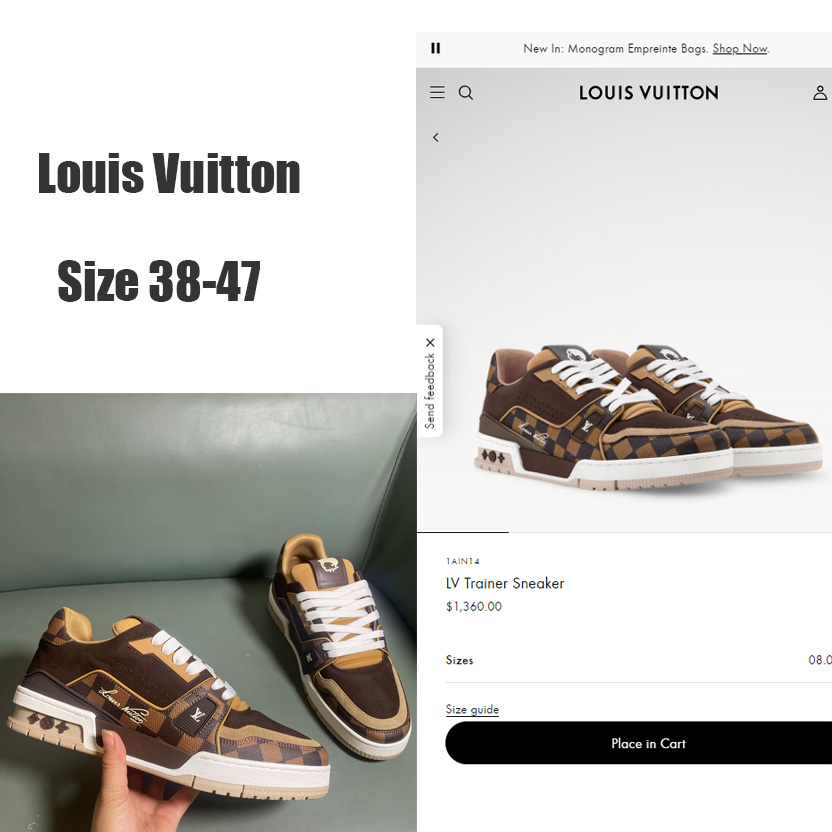 Louis Vuitton LV Trainer Sneaker     1AIN14 - EUR FASHION