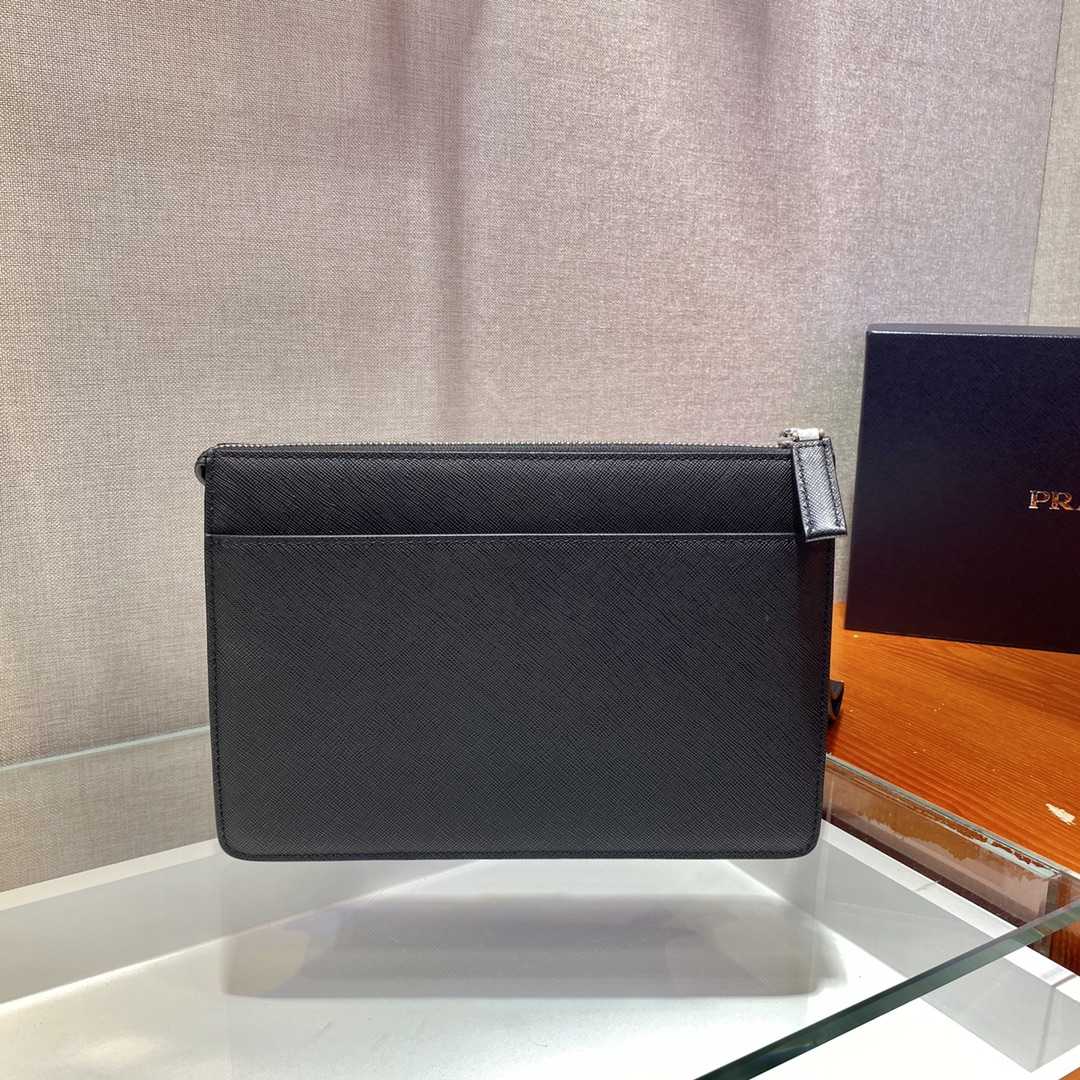 Prada Saffiano Leather Pouch - EUR FASHION