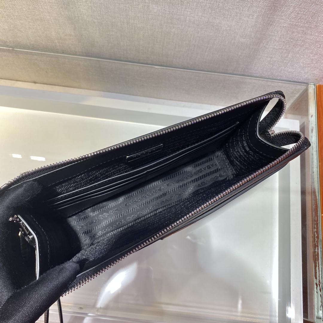 Prada Saffiano Leather Pouch - EUR FASHION