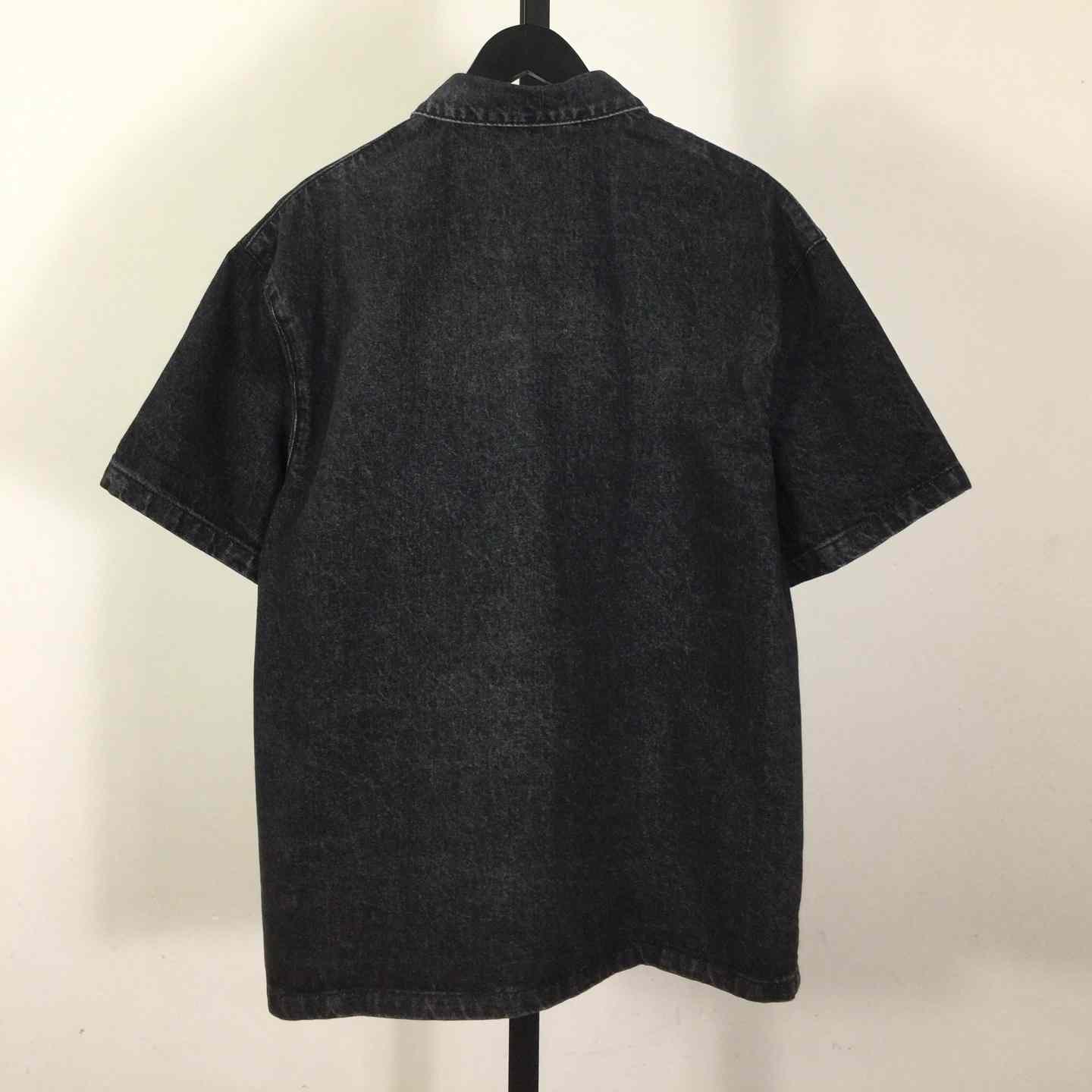 Prada Logo Denim Shirt - EUR FASHION