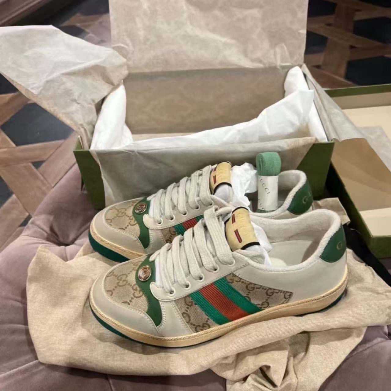 Gucci Screener Sneaker - EUR FASHION