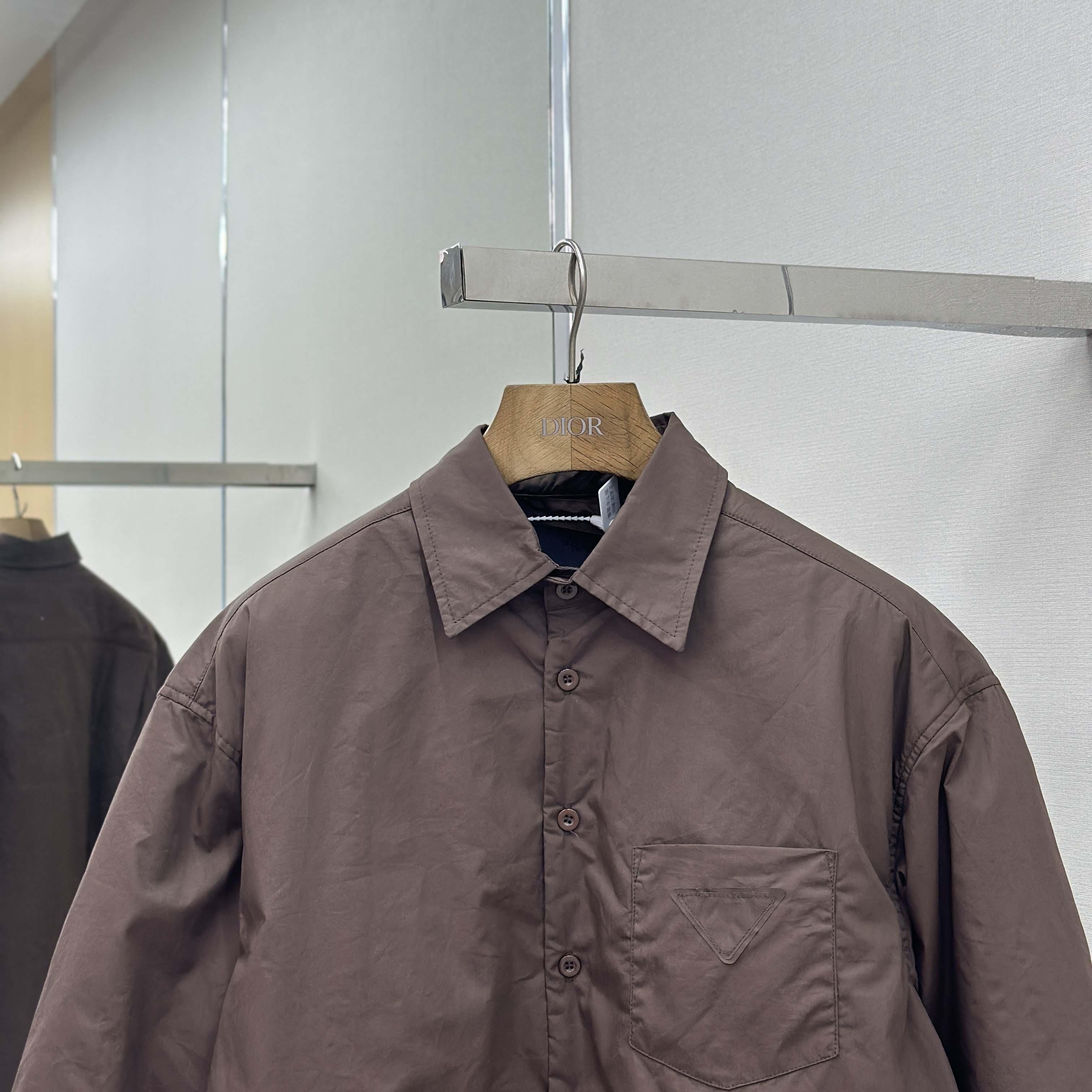 Prada Light Re-Nylon Shirt - EUR FASHION
