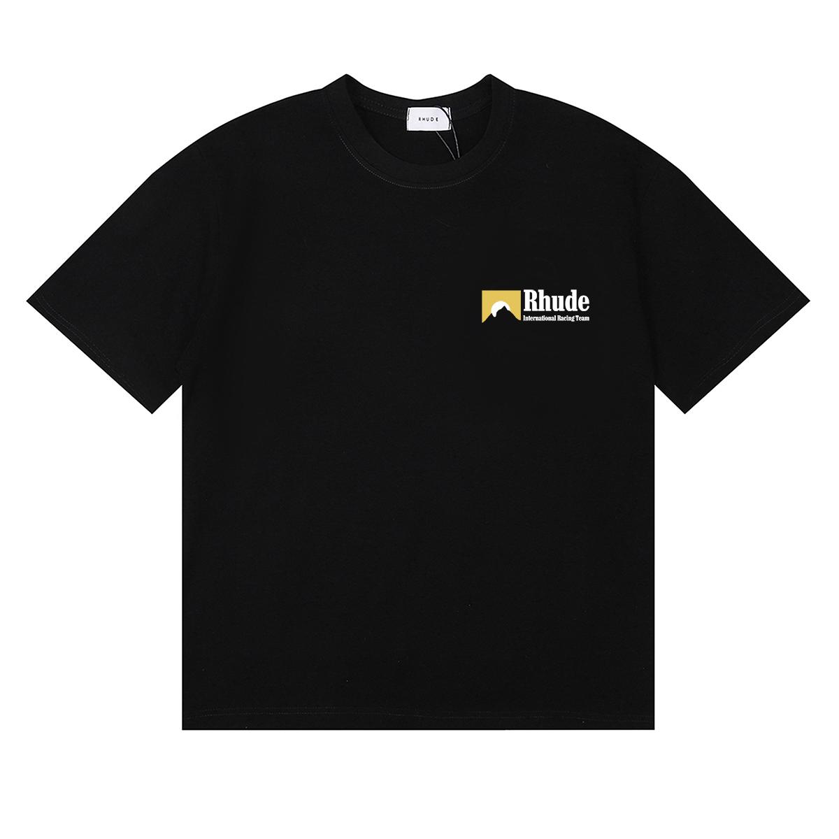 Rhude International Racing Logo T-shirt - EUR FASHION