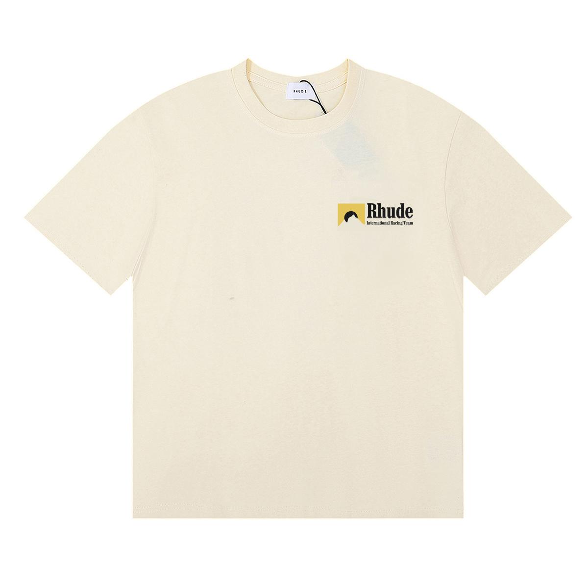 Rhude International Racing Logo T-shirt - EUR FASHION