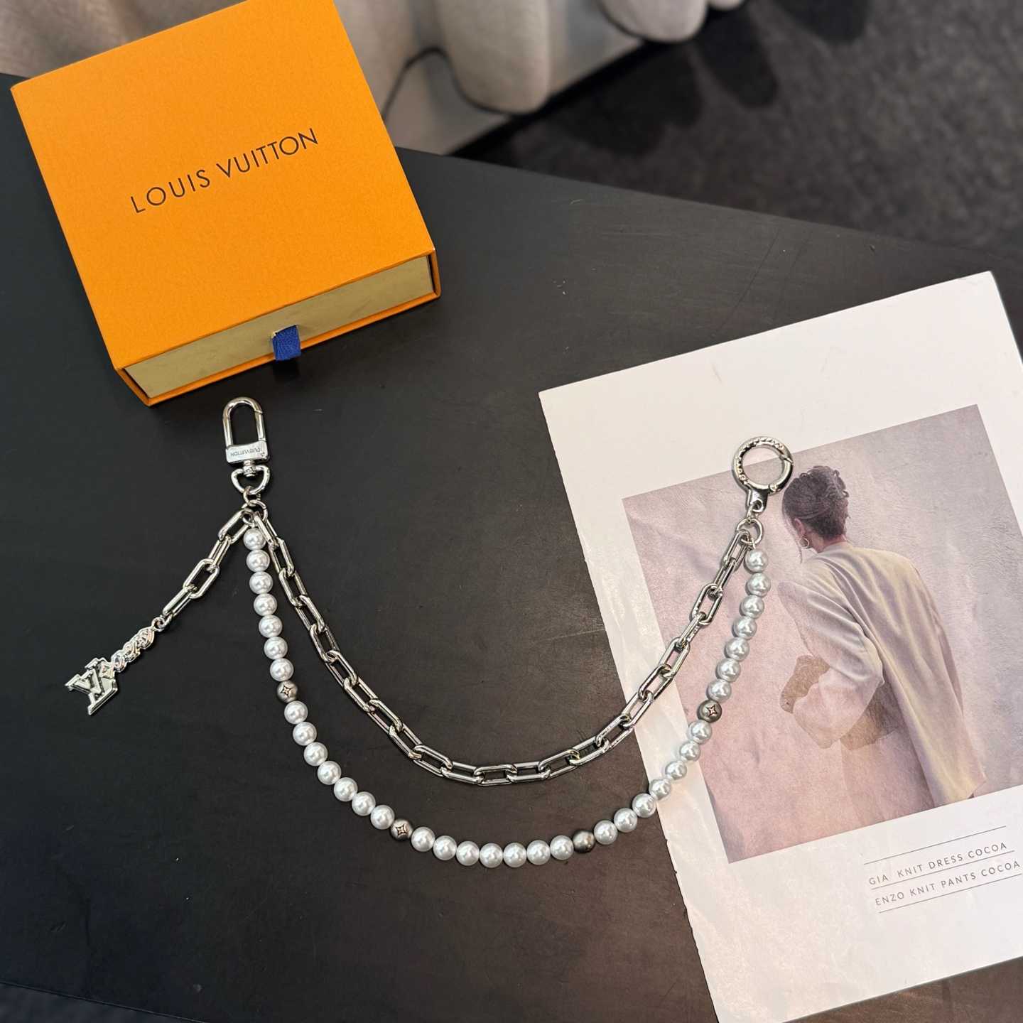 Louis Vuitton Pearls Mini Chain Belt   M03024 - EUR FASHION