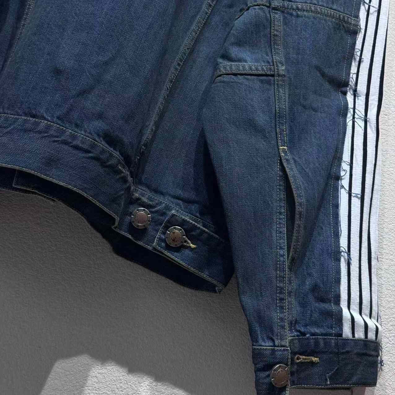 Balenciaga Cut-Up Tracksuit Jacket In Blue - EUR FASHION