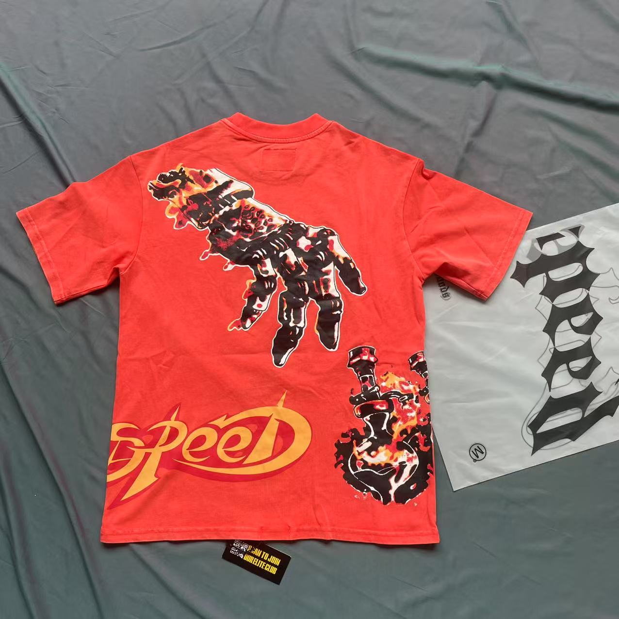 Godspeed 'P.Y.P' T-Shirt Red  - EUR FASHION