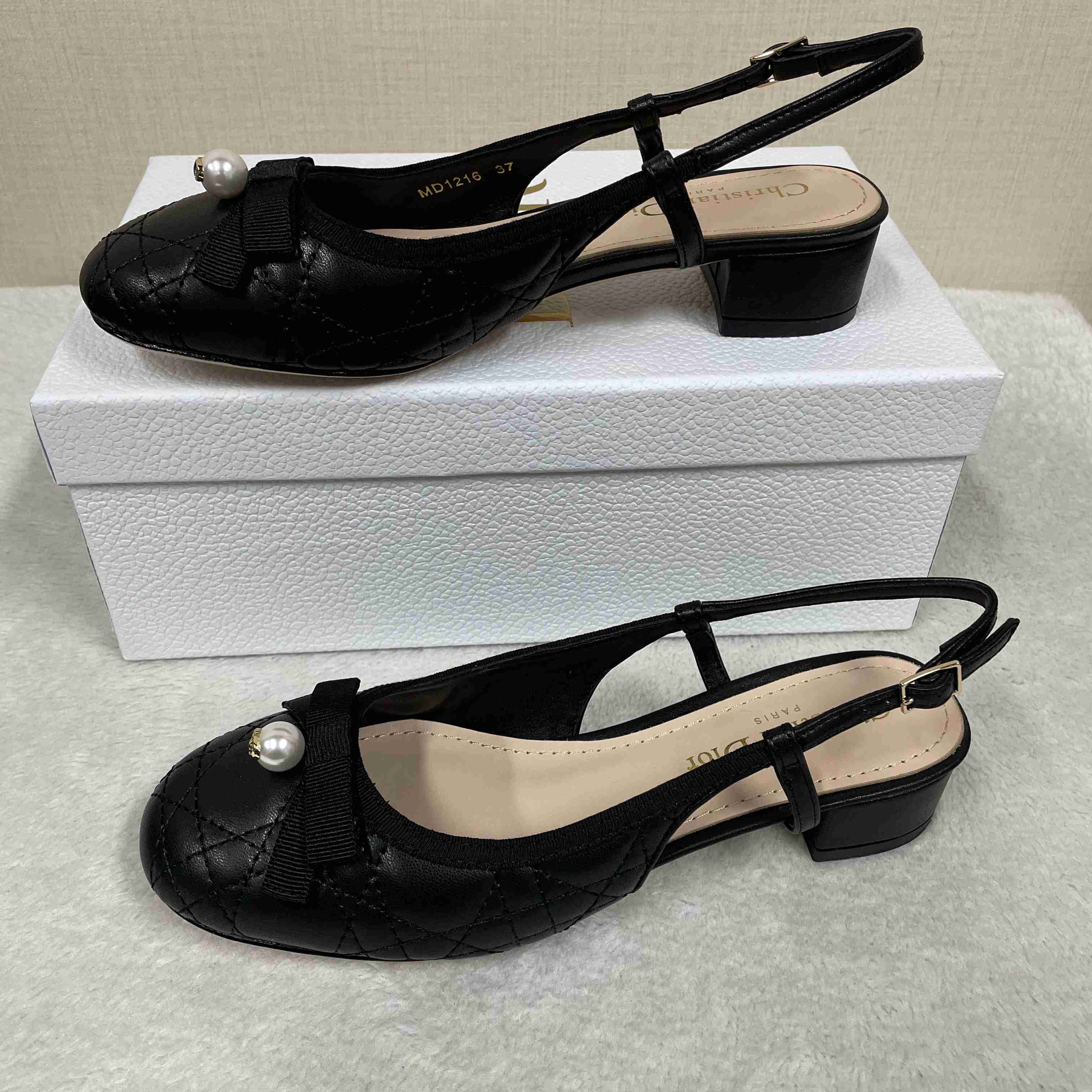 Dior Ballet Slingback Pumps   35mm - EUR FASHION
