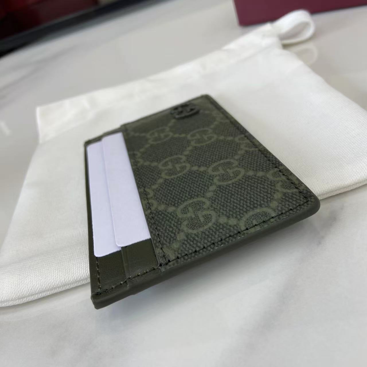 Gucci GG Monogram Long Card Case - EUR FASHION