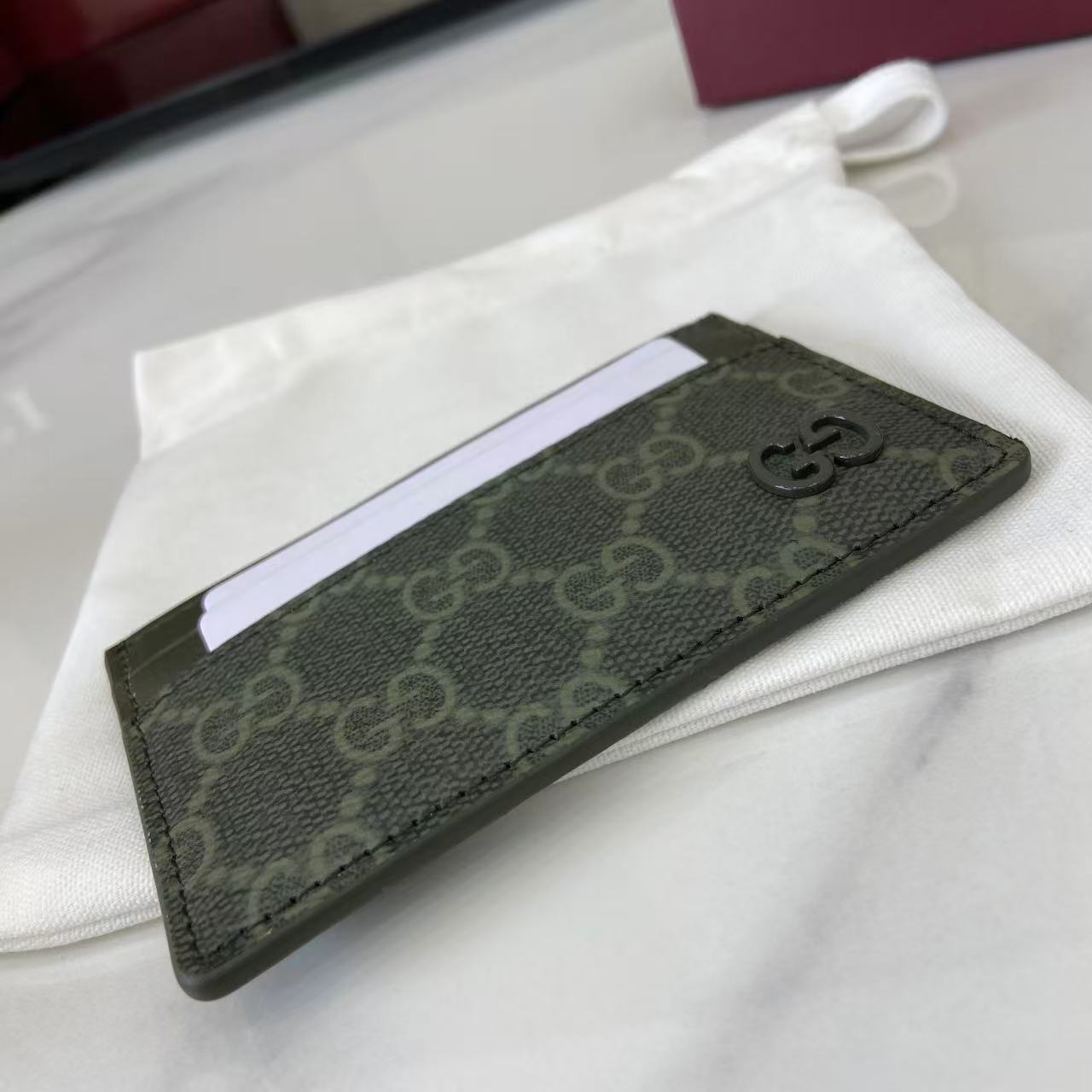 Gucci GG Monogram Long Card Case - EUR FASHION