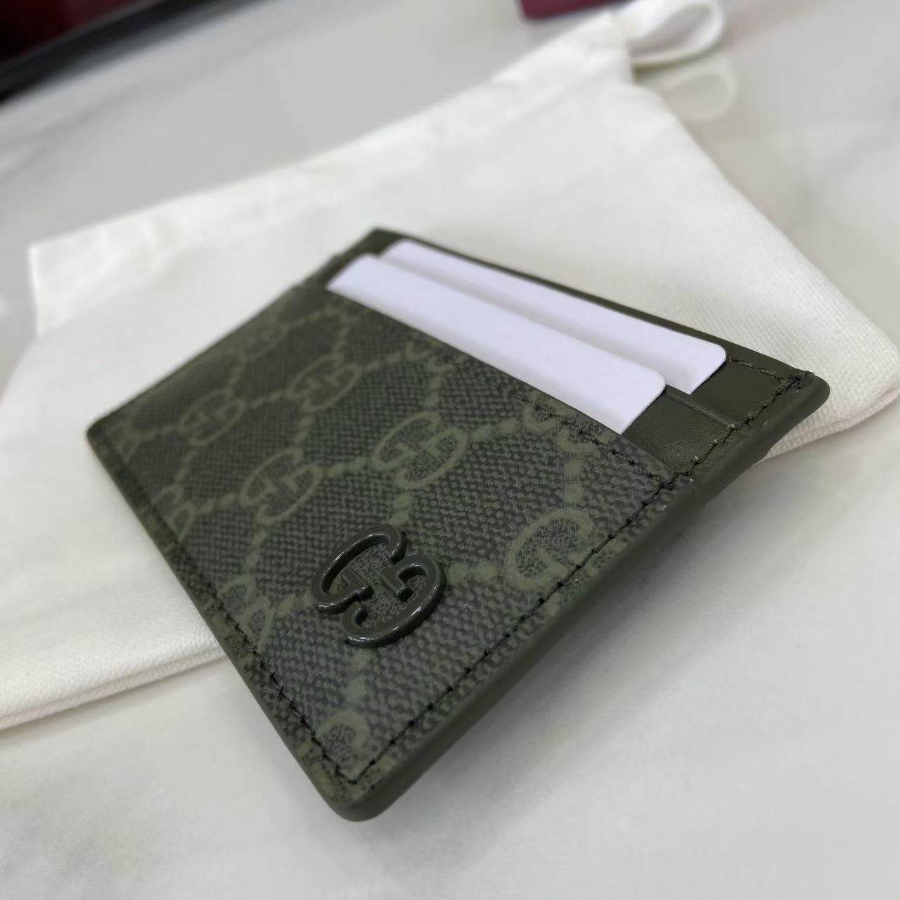 Gucci GG Monogram Long Card Case - EUR FASHION