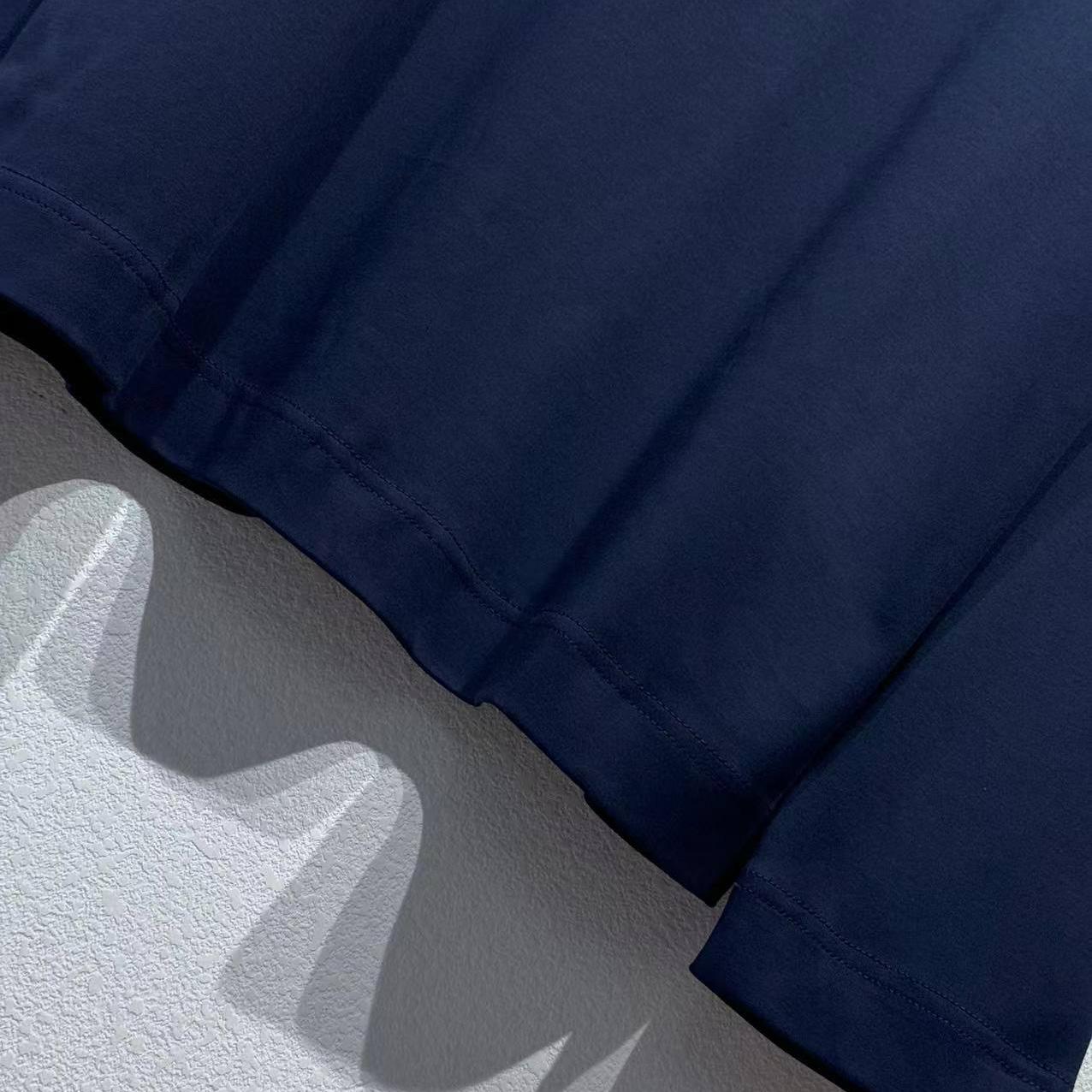 Fendi Blue Cotton T-shirt - EUR FASHION