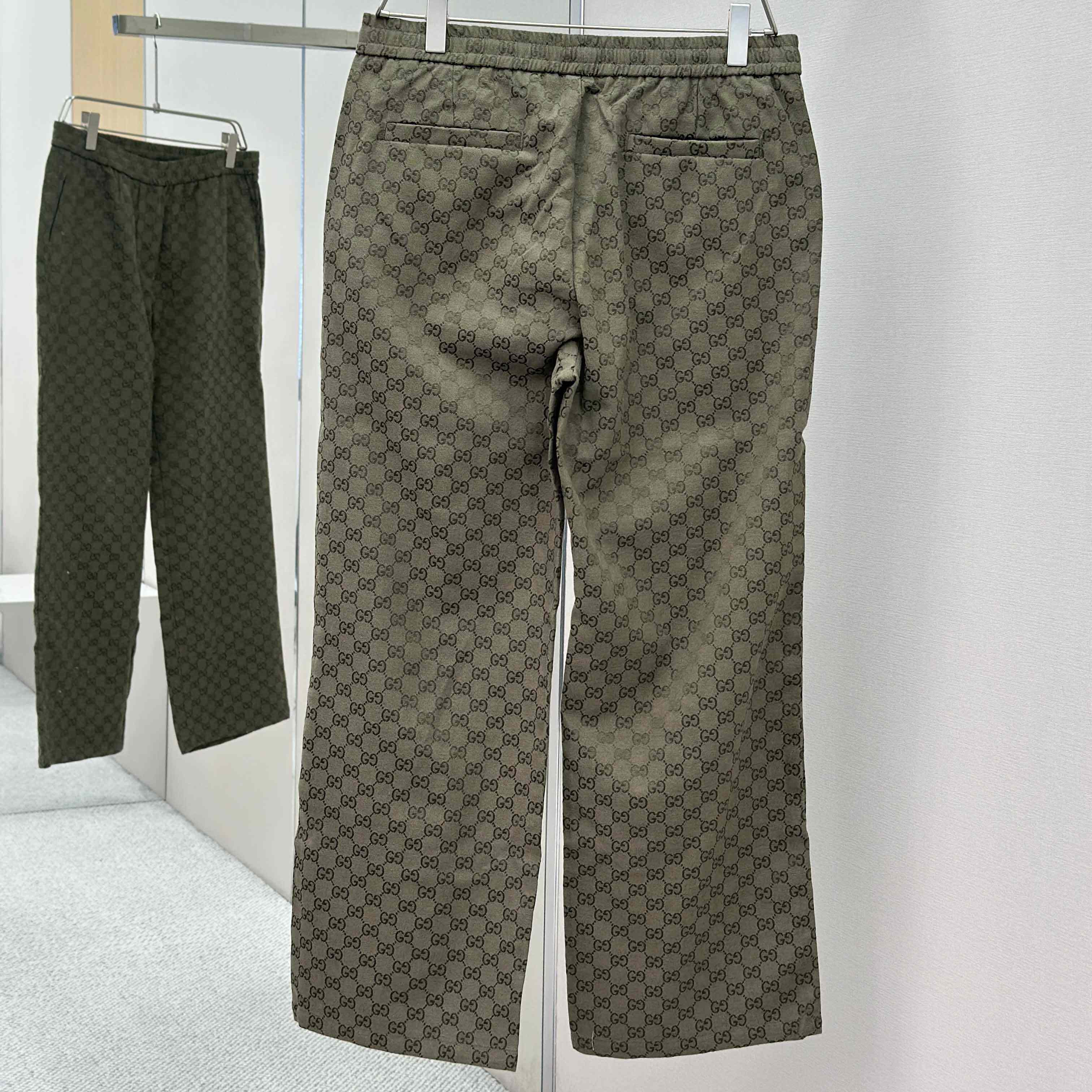 Gucci Black Cotton Pants - EUR FASHION