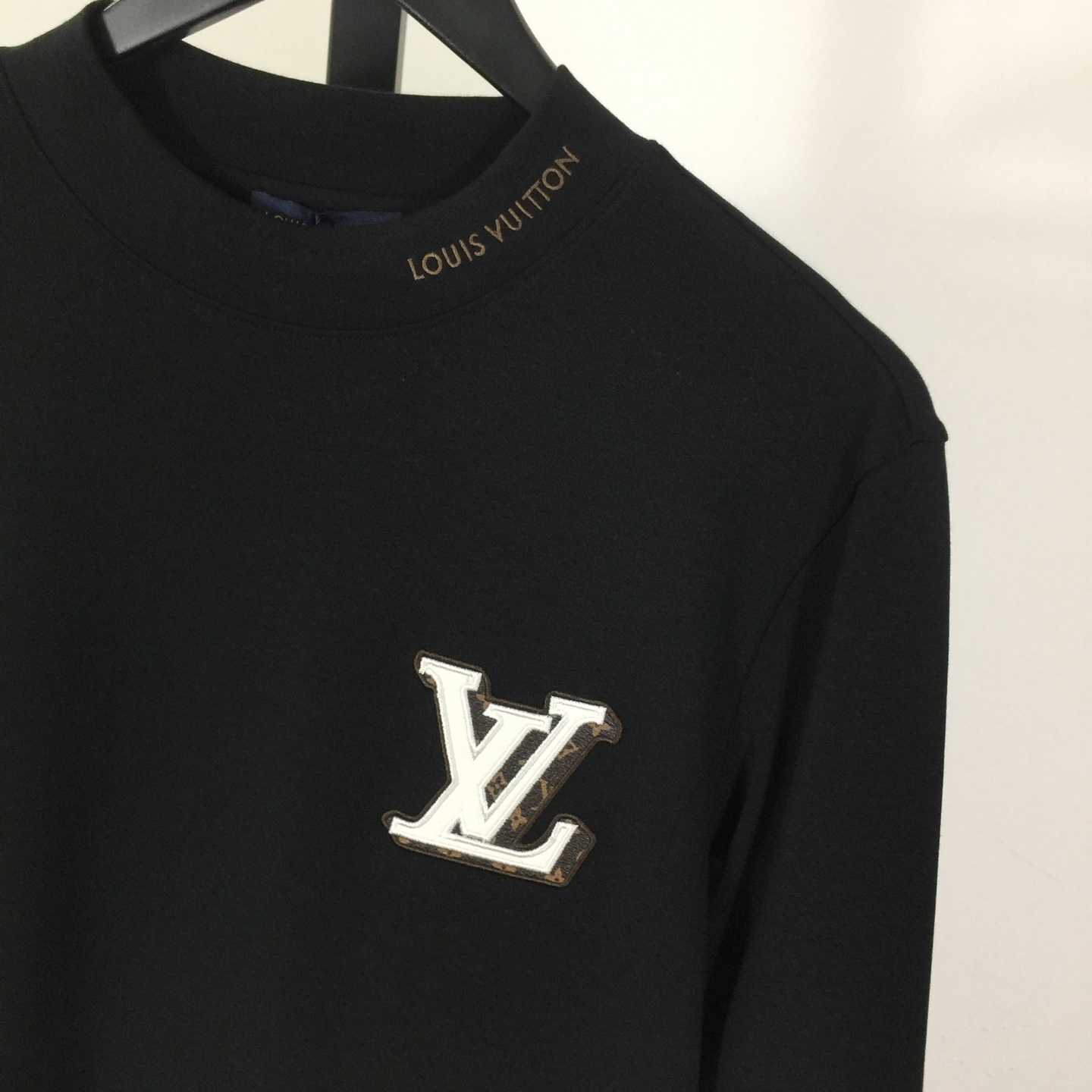 Louis Vuitton Embossed LV Long-Sleeved T-Shirt - EUR FASHION