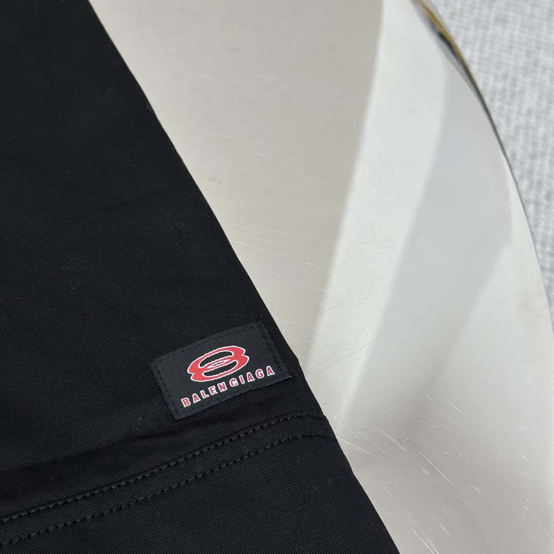 Balenciaga Workwear Utility Pants In Black - EUR FASHION