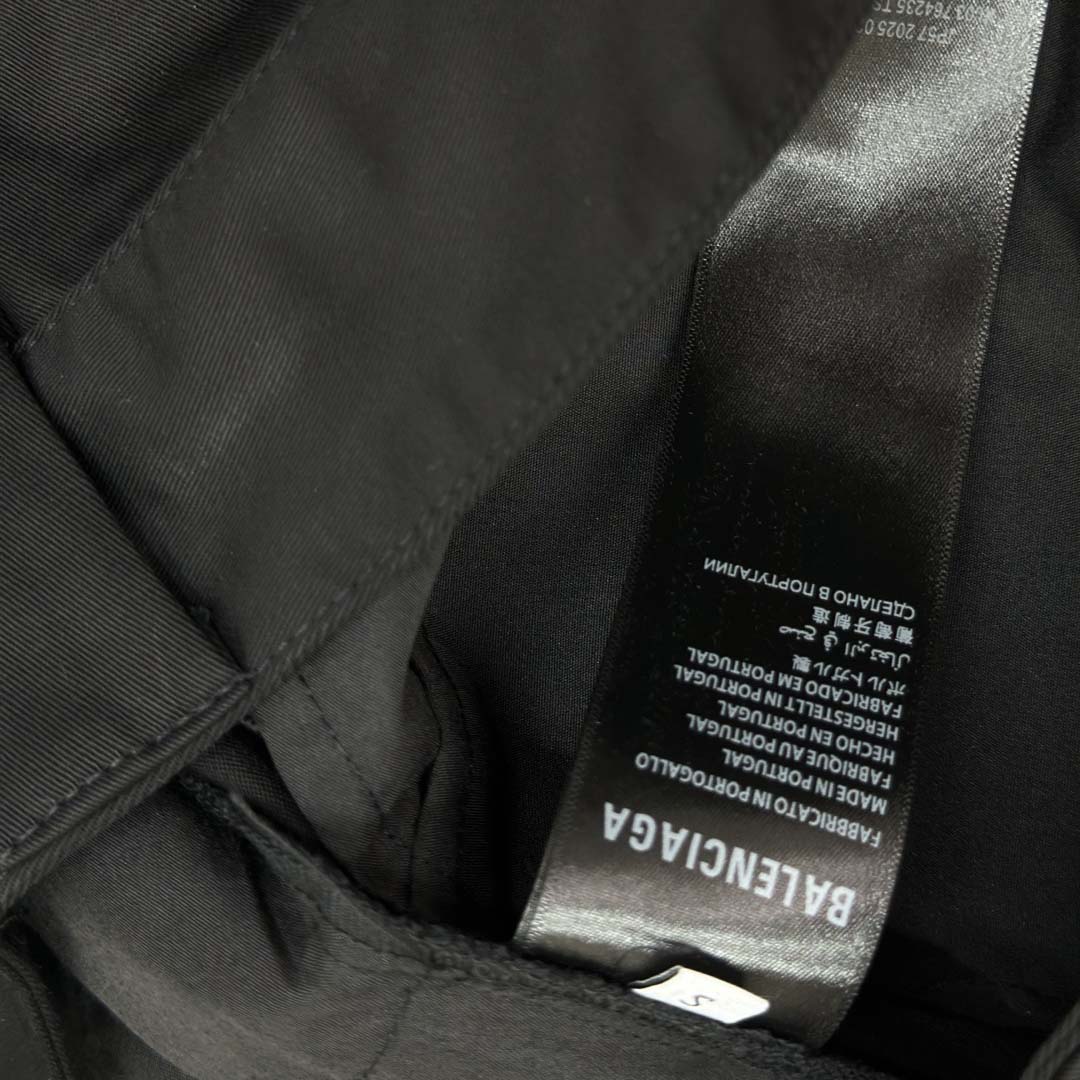 Balenciaga Workwear Utility Pants In Black - EUR FASHION