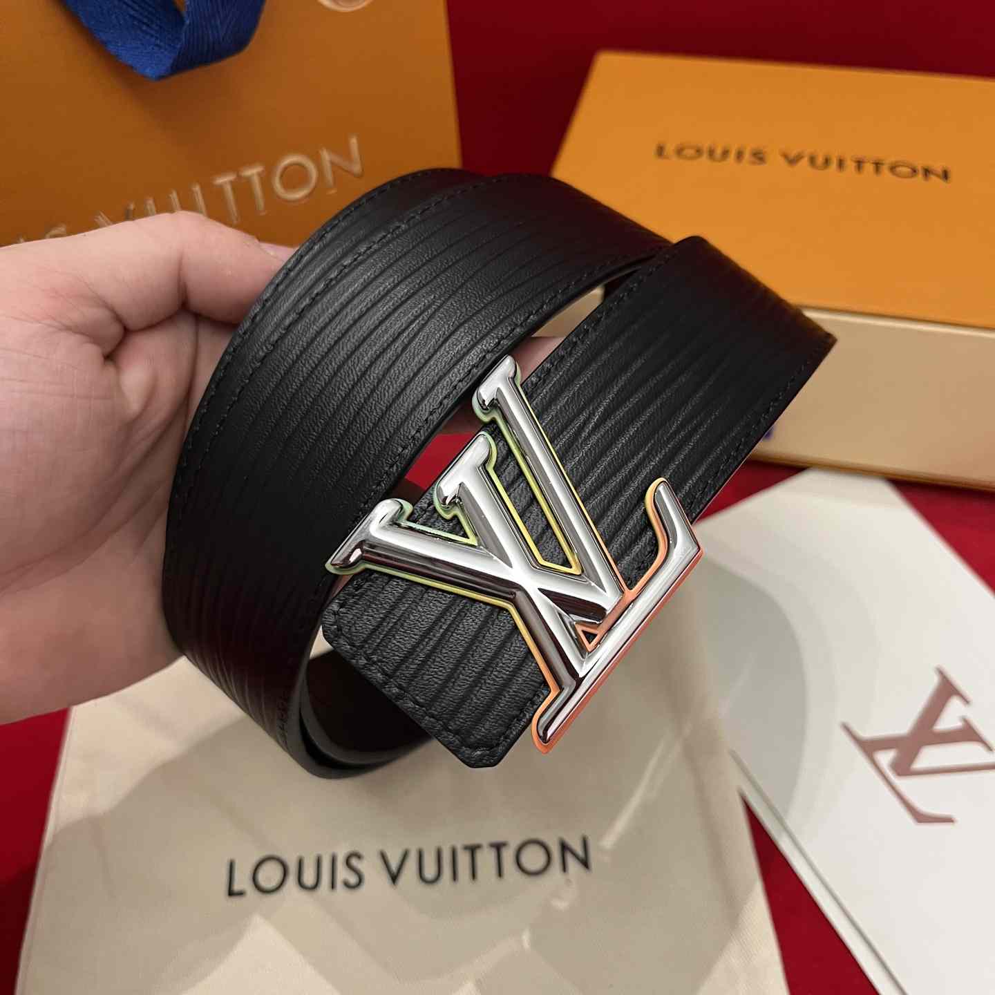 Louis Vuitton Reversible Belt  4cm - EUR FASHION