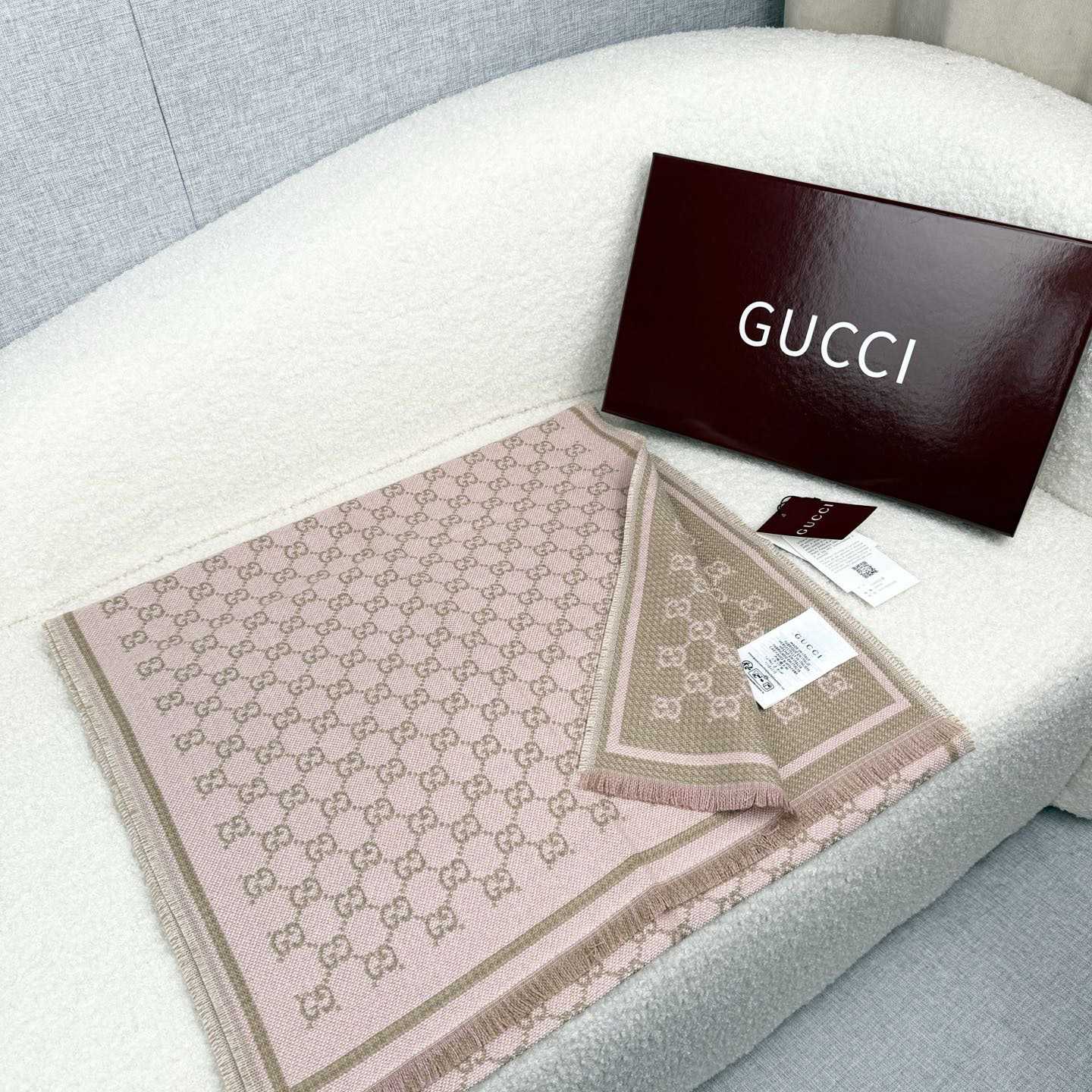 Gucci GG Wool Scarf - EUR FASHION