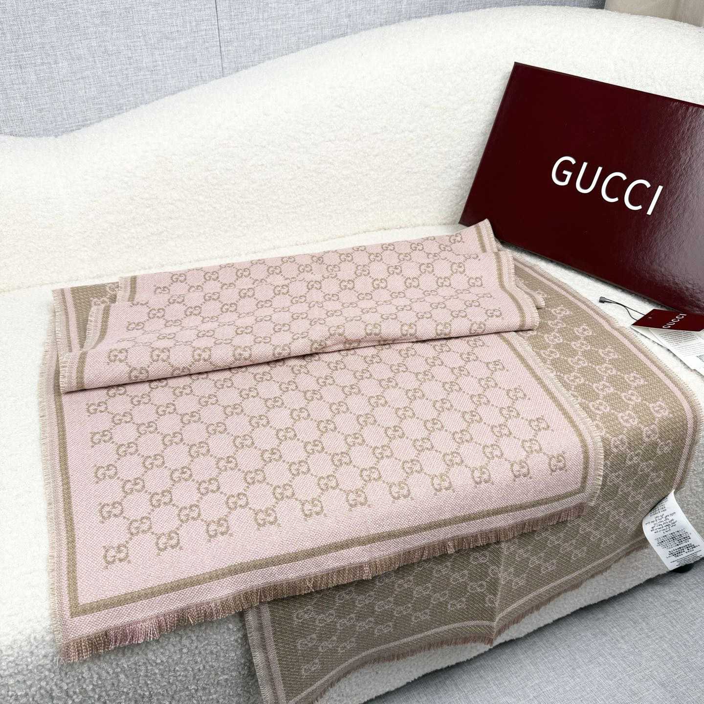 Gucci GG Wool Scarf - EUR FASHION