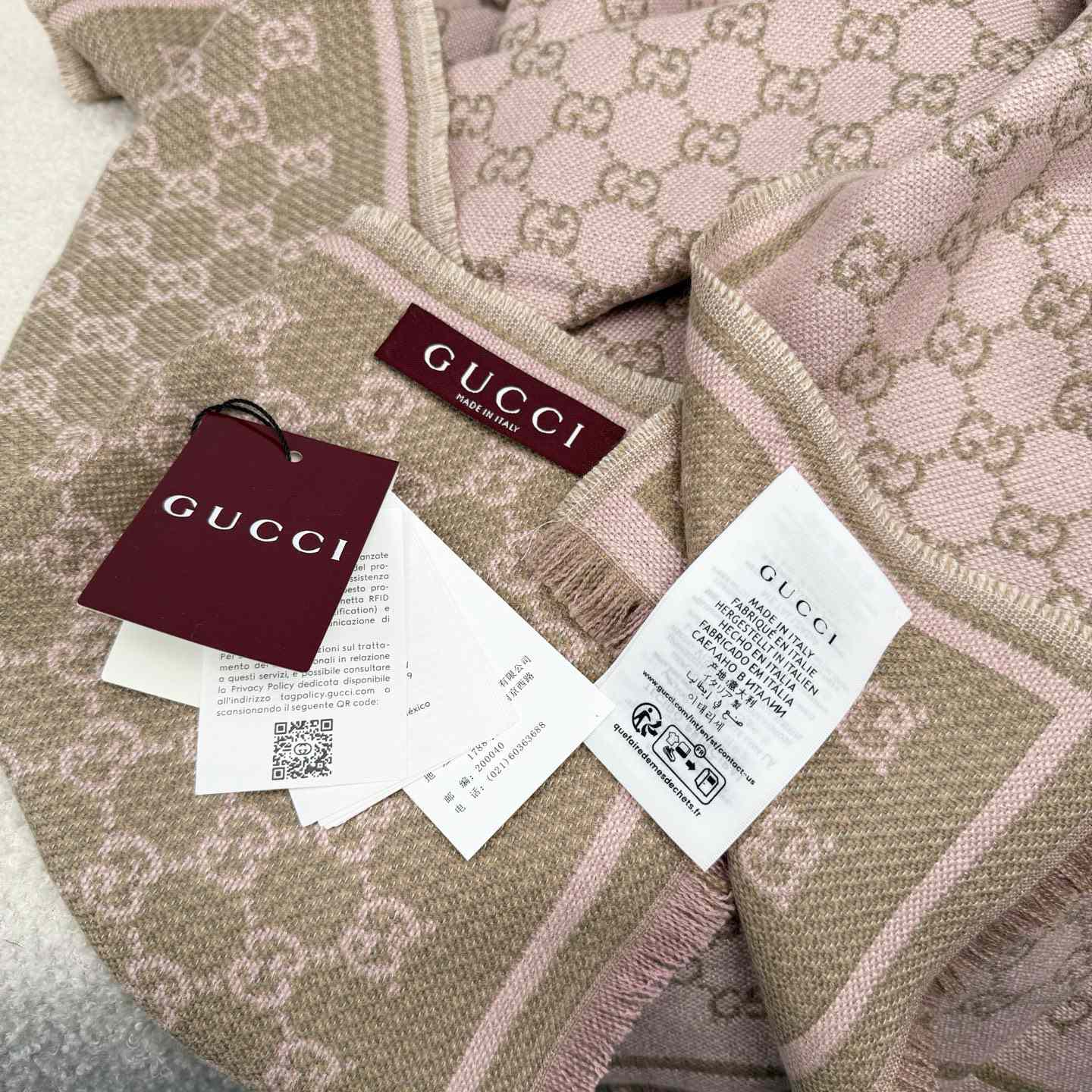 Gucci GG Wool Scarf - EUR FASHION