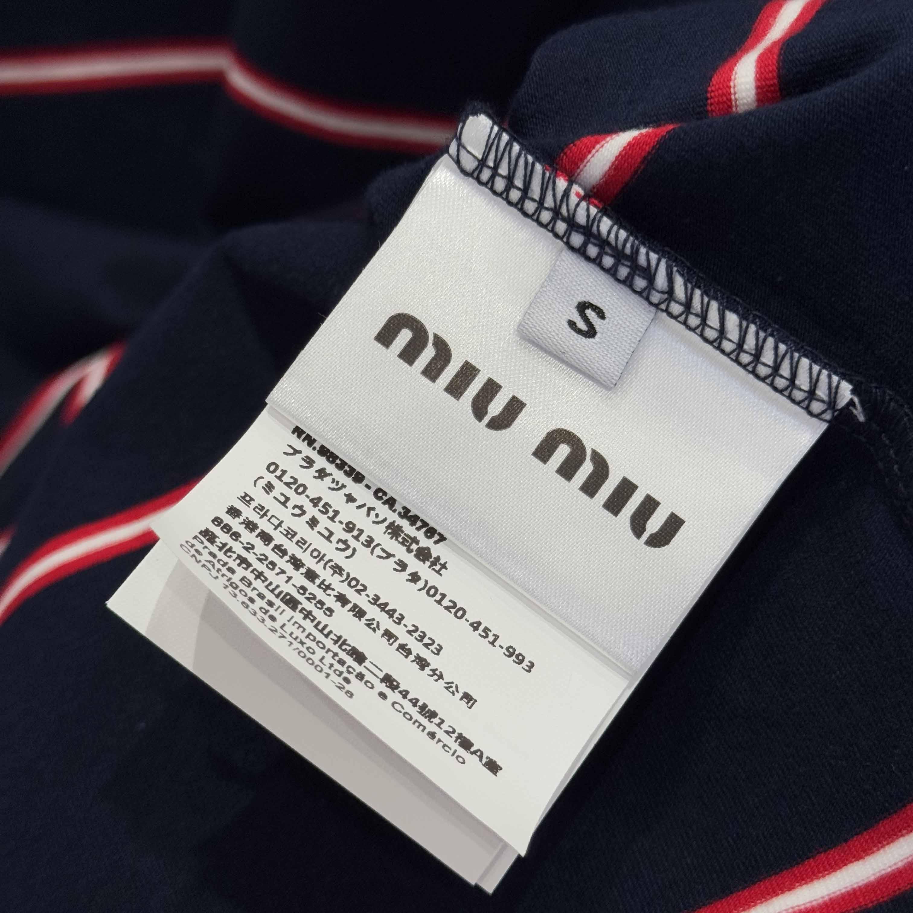 Miu Miu Cotton Polo Shirt - EUR FASHION
