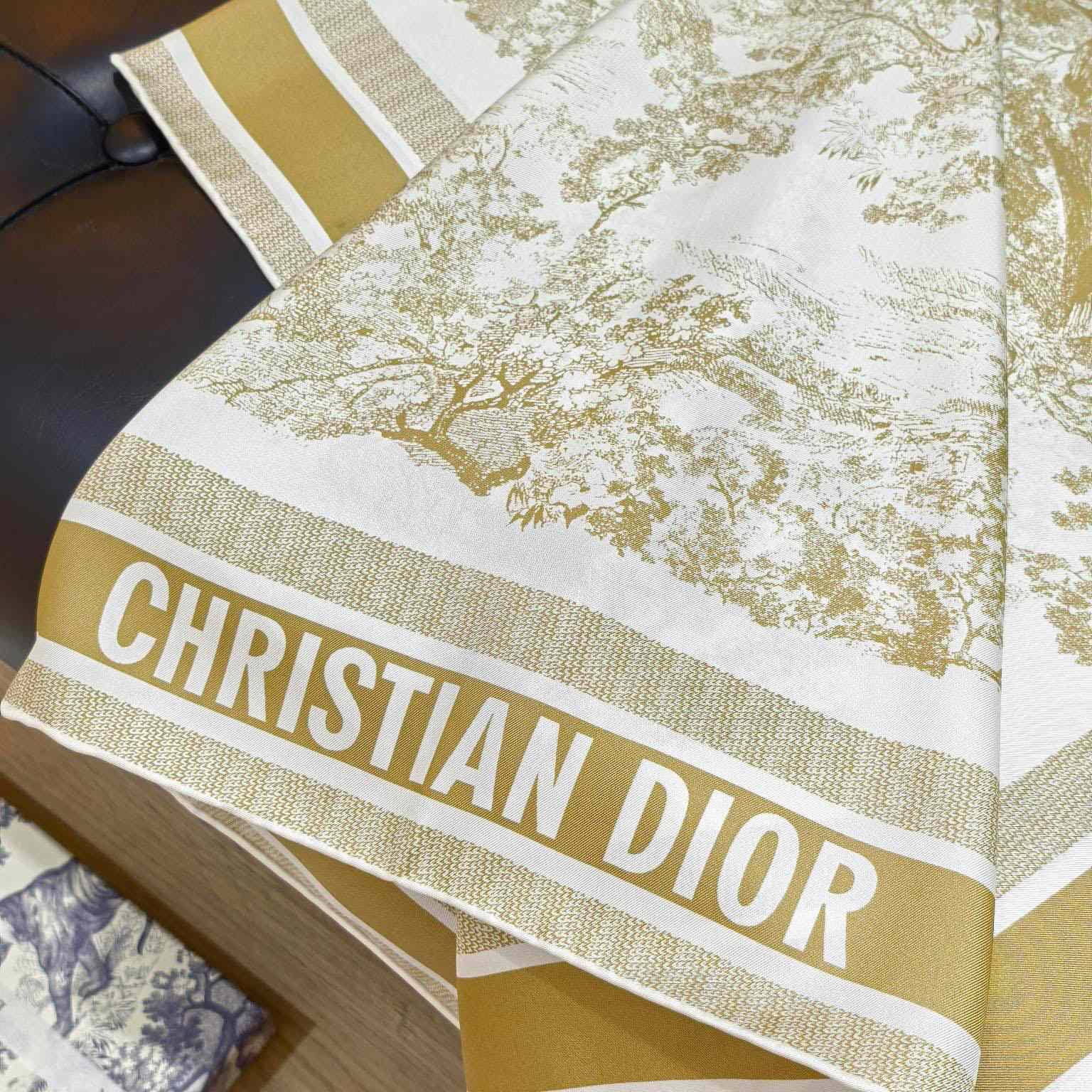 Dior Toile de Jouy Sauvage 90 Square Scarf  - EUR FASHION
