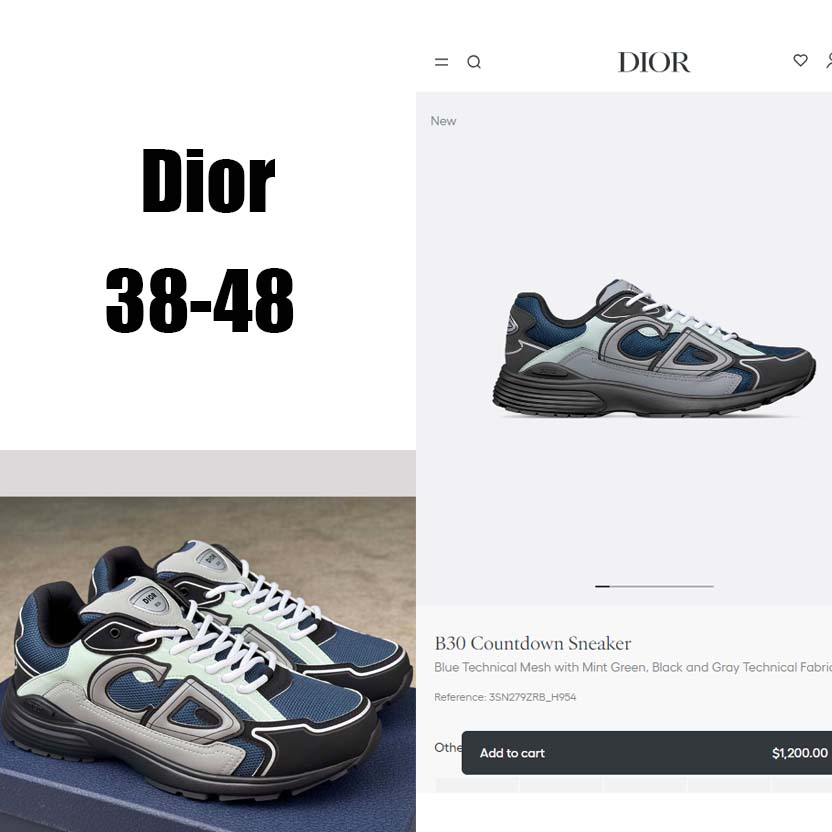 Dior B30 Countdown Sneaker      - EUR FASHION