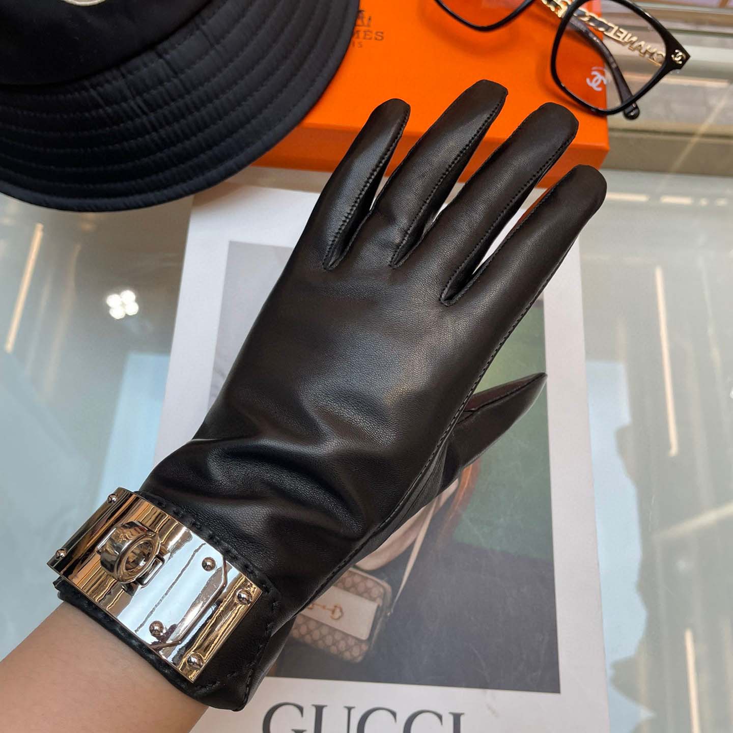 Hermes Women's Gloves  - EUR FASHION