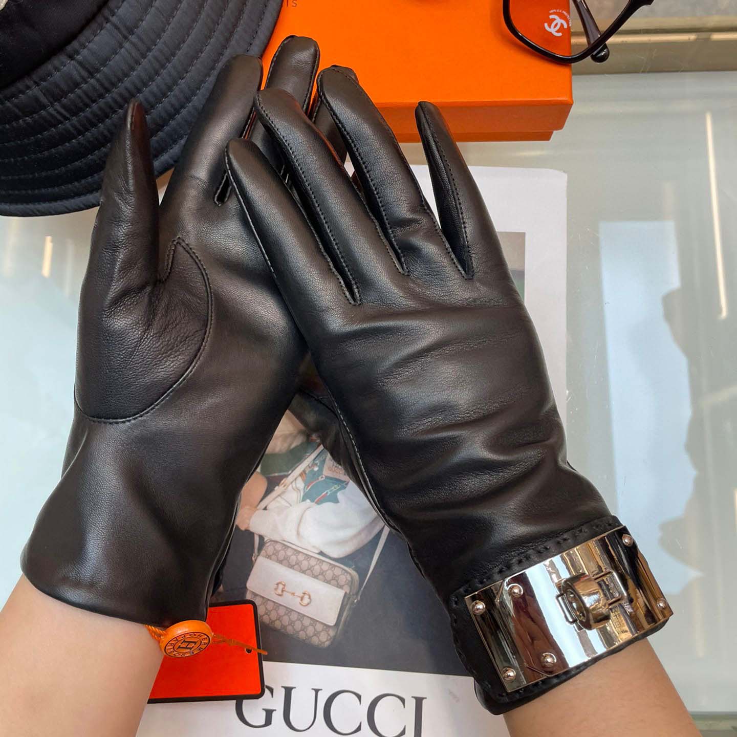 Hermes Women's Gloves  - EUR FASHION