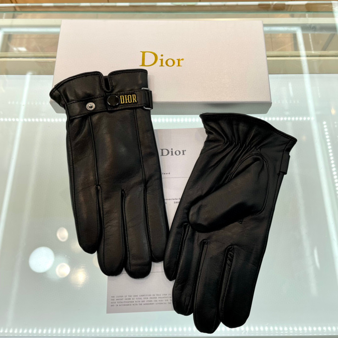 Dior Men's Gloves  - EUR FASHION
