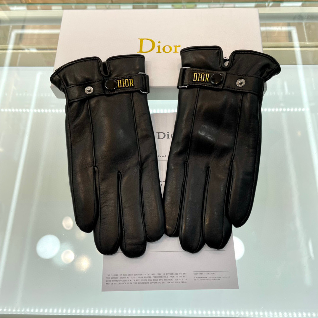 Dior Men's Gloves  - EUR FASHION