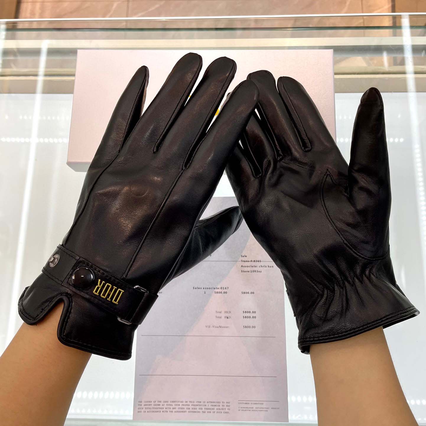 Dior Men's Gloves  - EUR FASHION