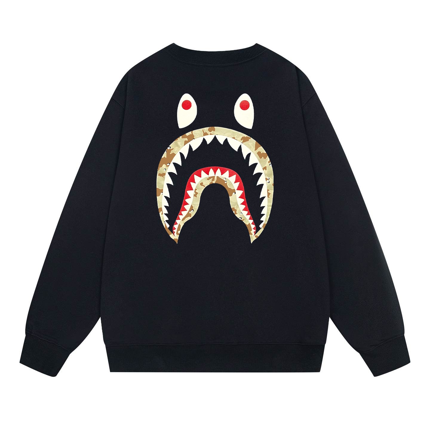 Bape x Stussy Collaboration Crew  - EUR FASHION