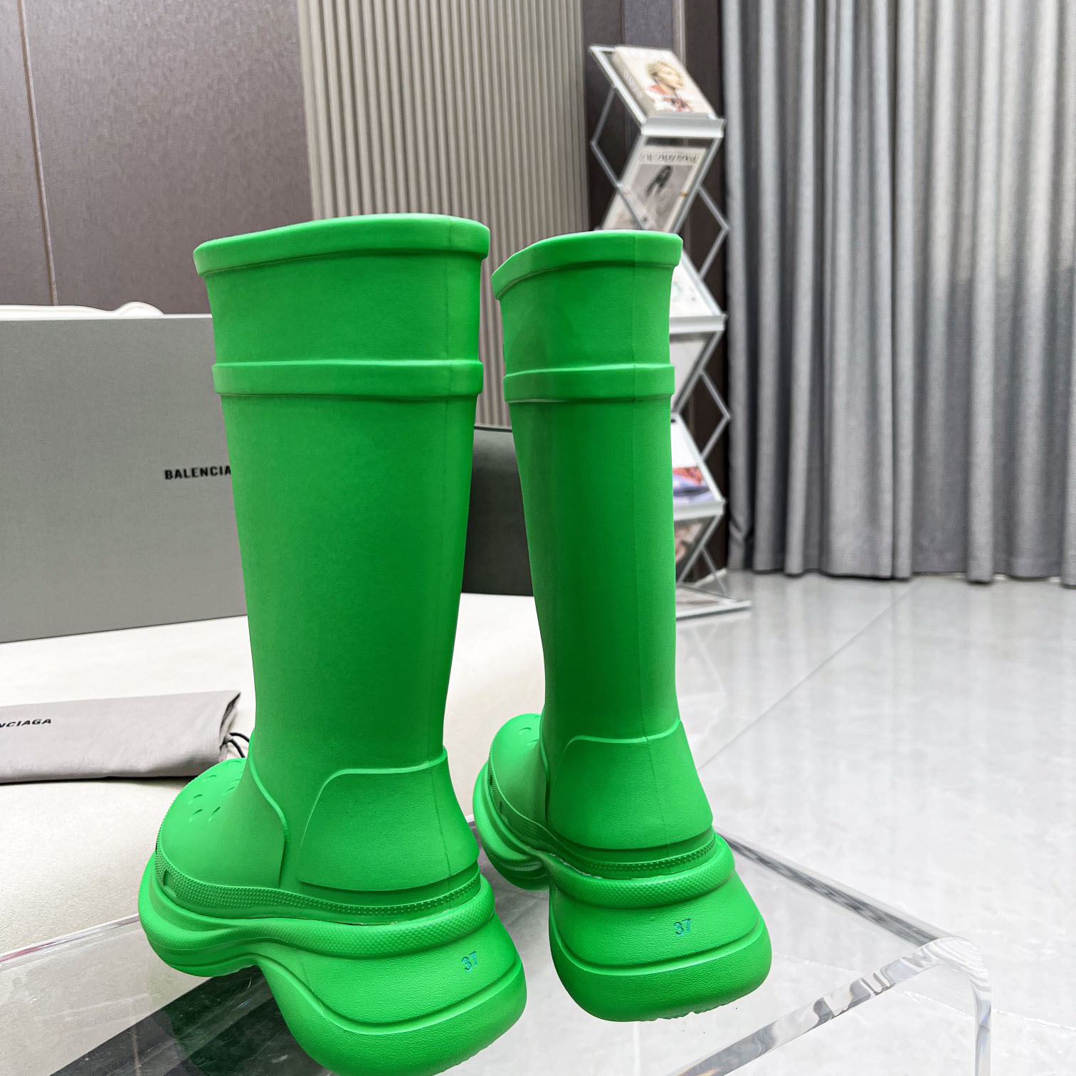 Balenciaga Crocs™ Boot In Rubber - EUR FASHION