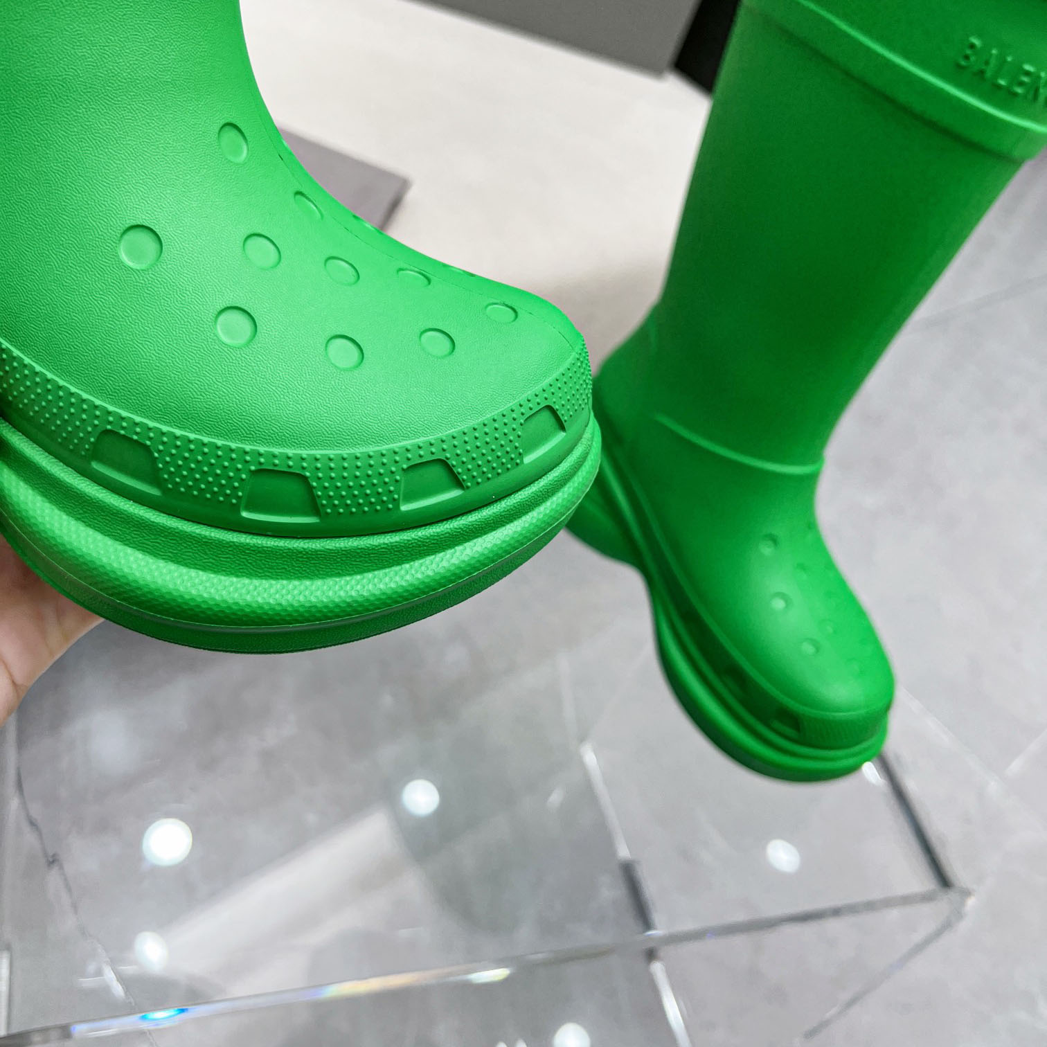 Balenciaga Crocs™ Boot In Rubber - EUR FASHION