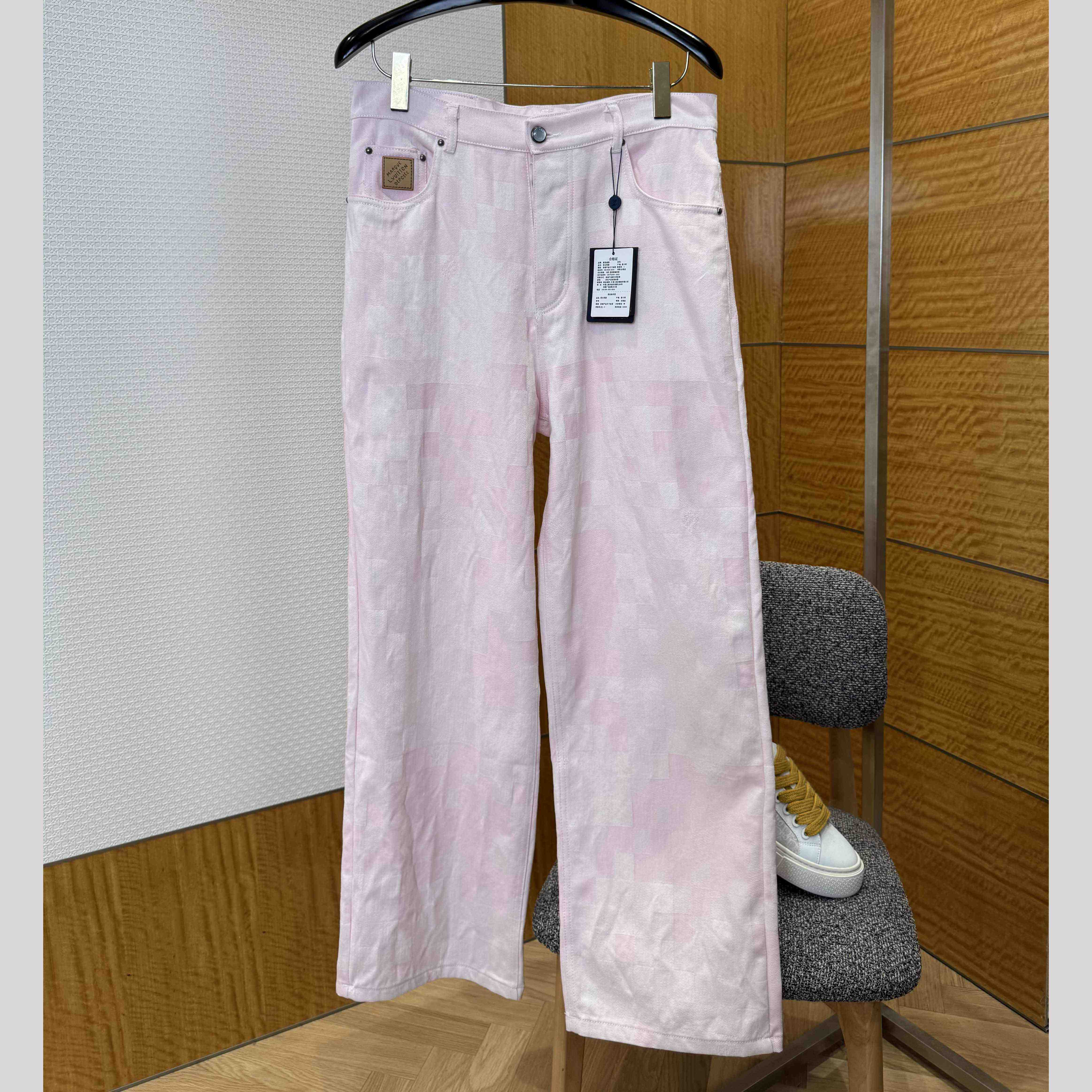 Louis Vuitton Damoflage Denim Skate Pants   1AILVF - EUR FASHION
