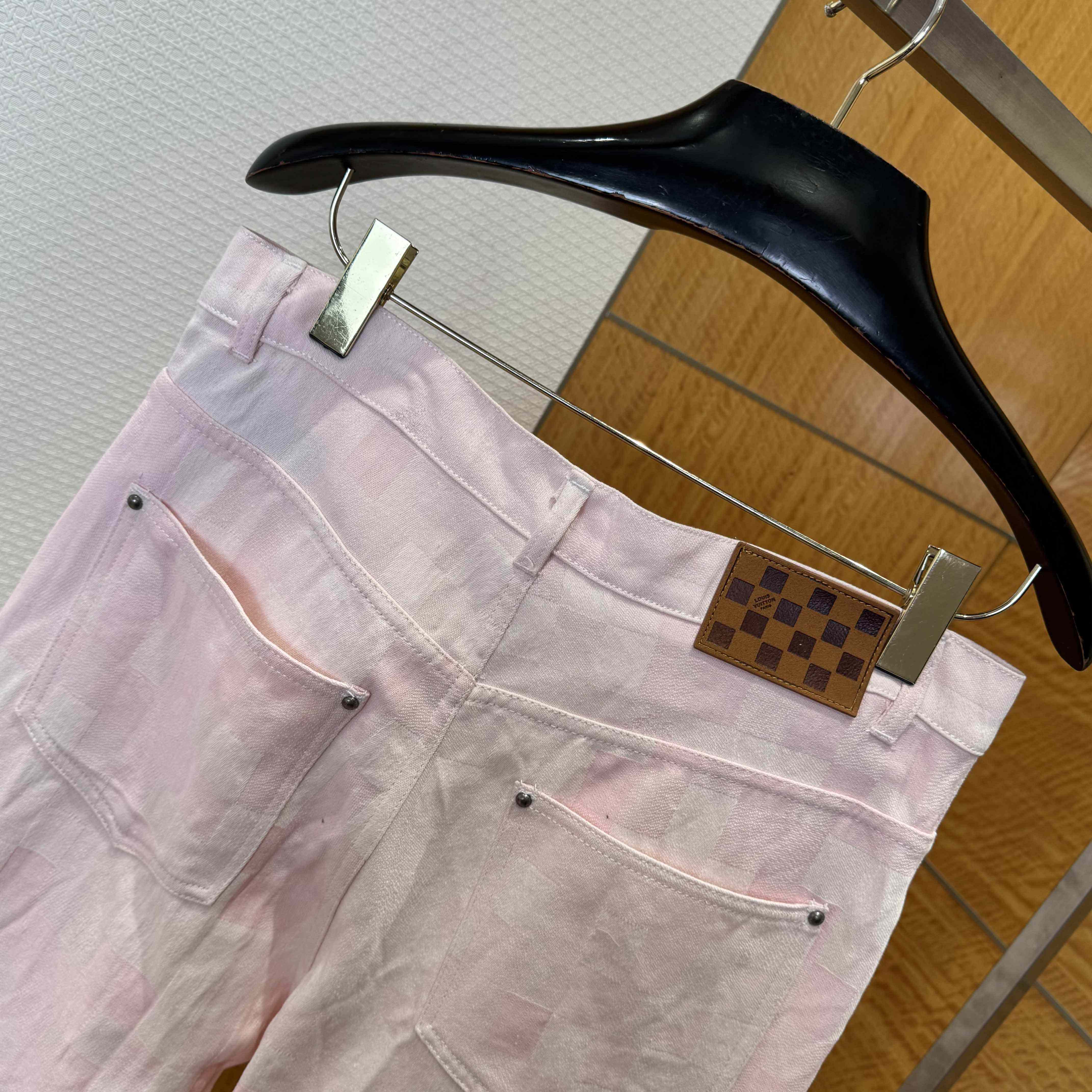 Louis Vuitton Damoflage Denim Skate Pants   1AILVF - EUR FASHION