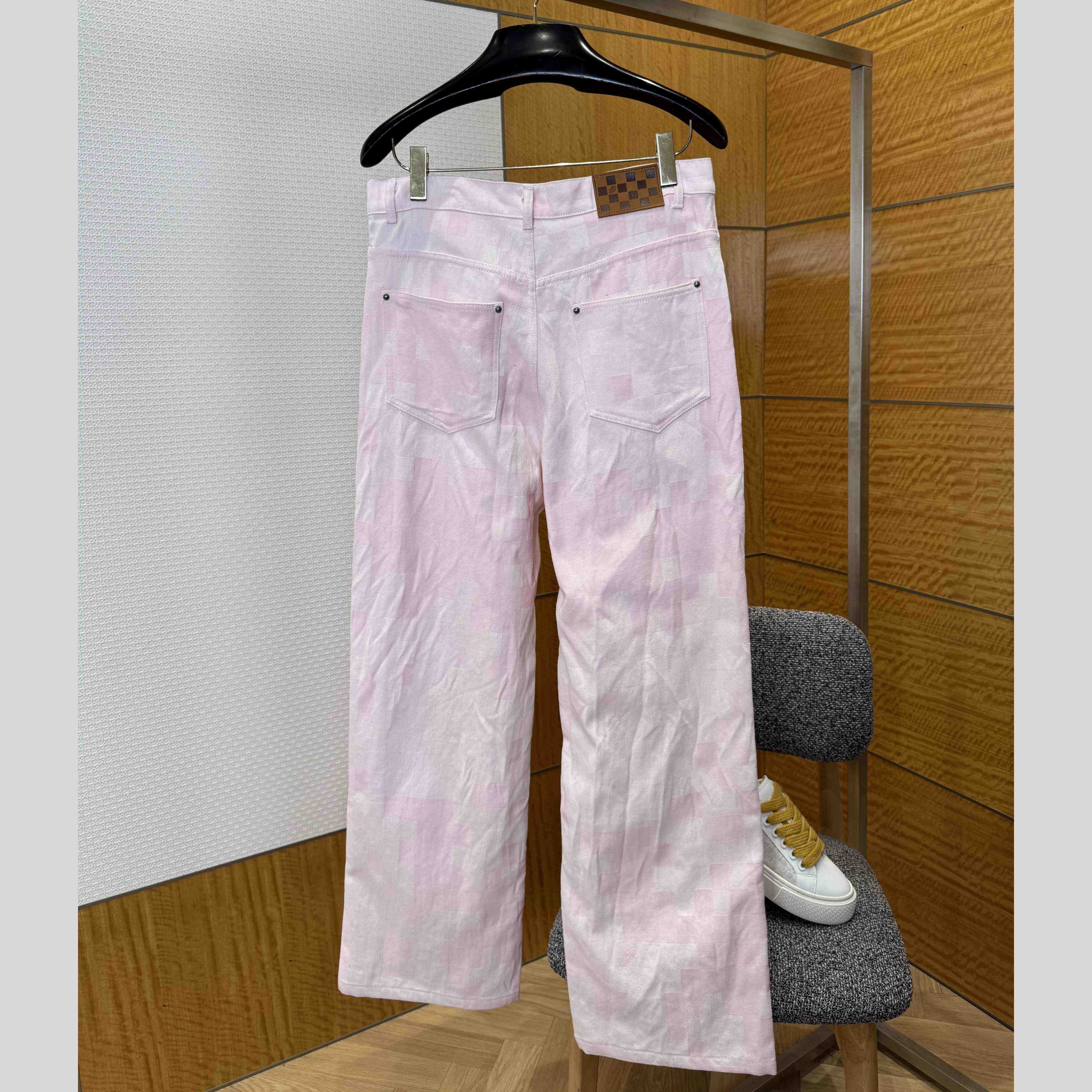 Louis Vuitton Damoflage Denim Skate Pants   1AILVF - EUR FASHION