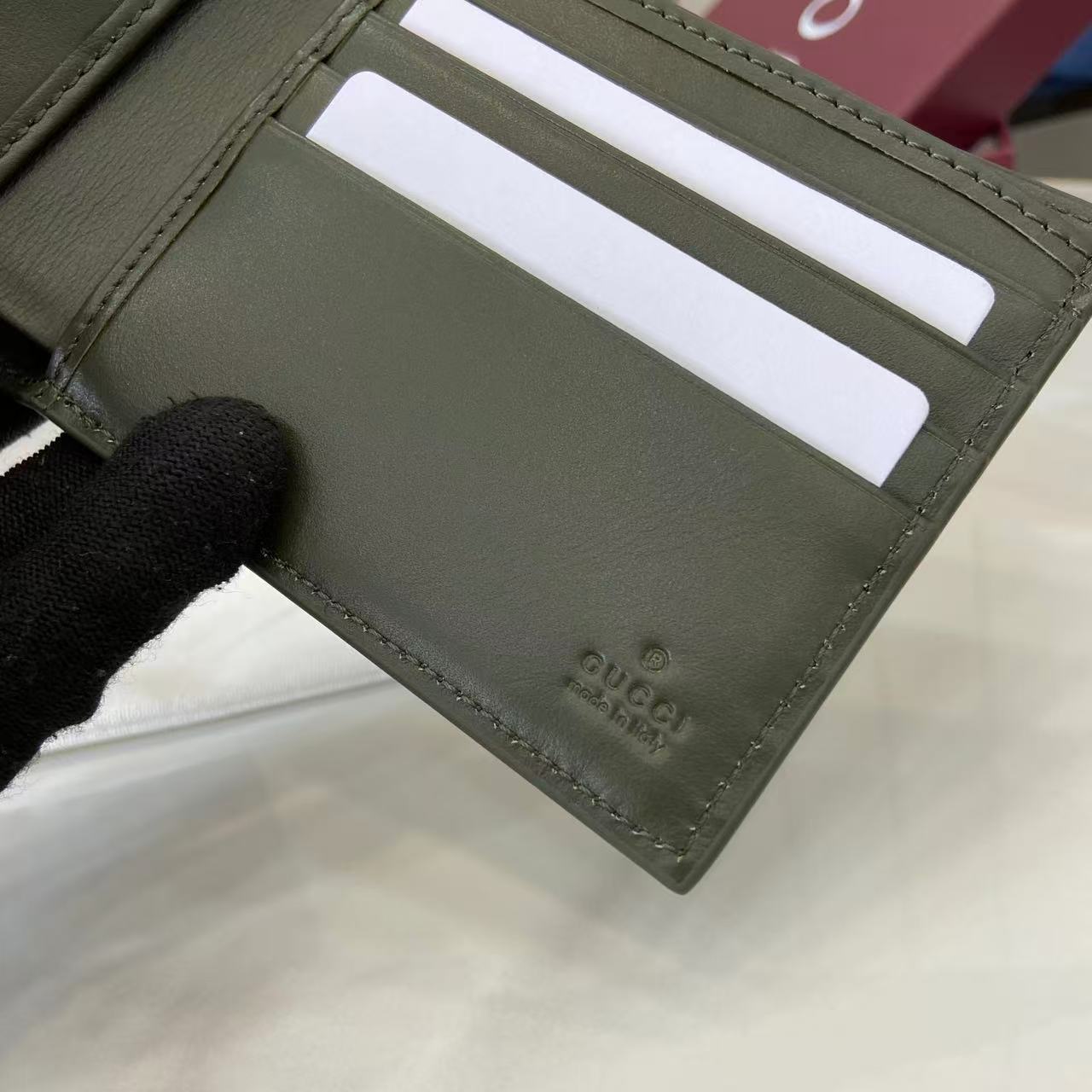 Gucci GG Monogram Bi-fold Wallet - EUR FASHION