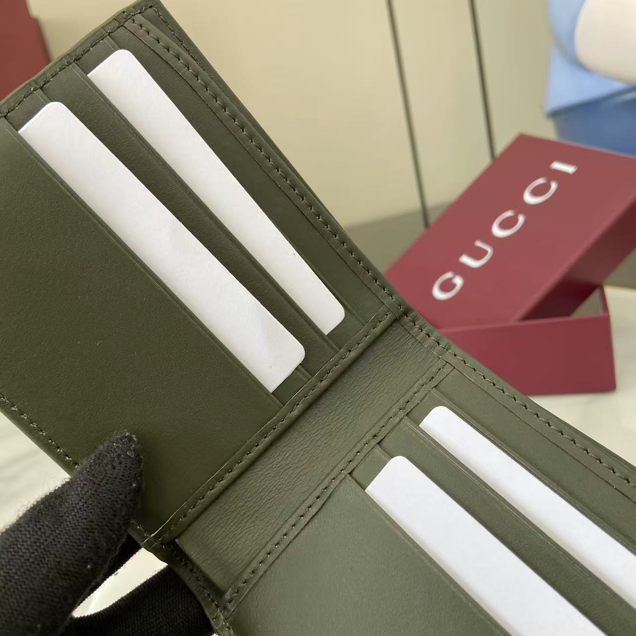 Gucci GG Monogram Bi-fold Wallet - EUR FASHION