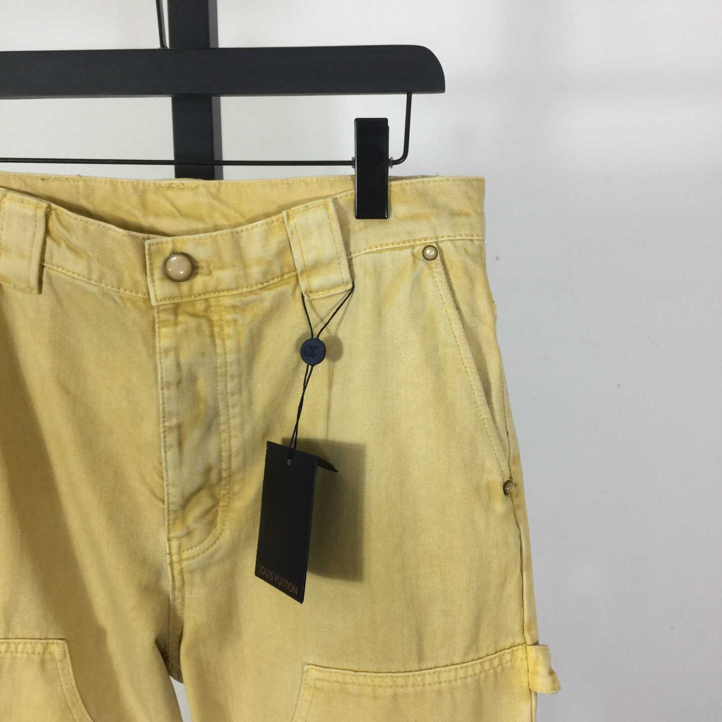 Louis Vuitton Garment-Dyed Denim Carpenter Pants   1AHVCG - EUR FASHION