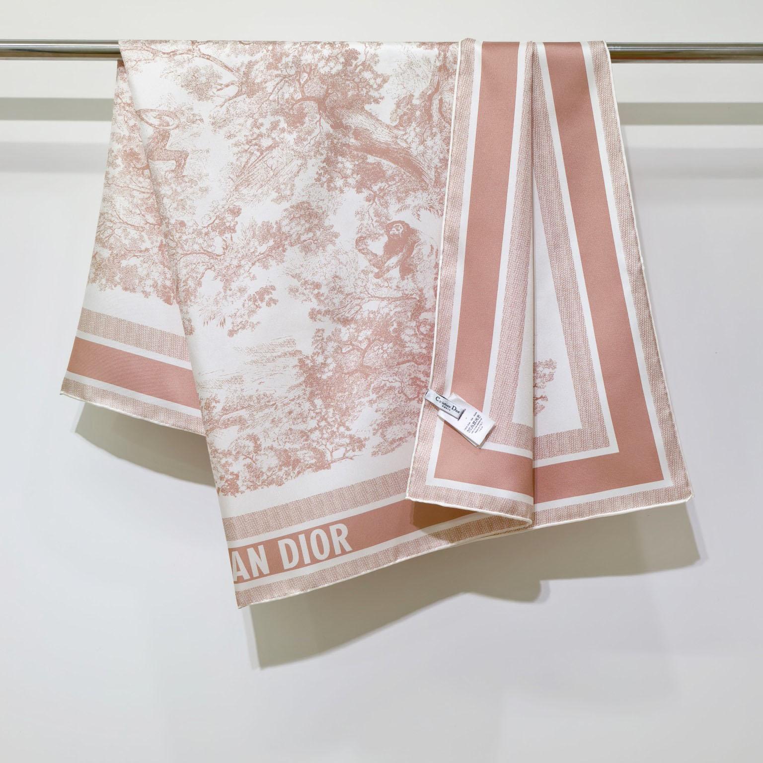 Dior Toile de Jouy Sauvage 90 Square Scarf  - EUR FASHION