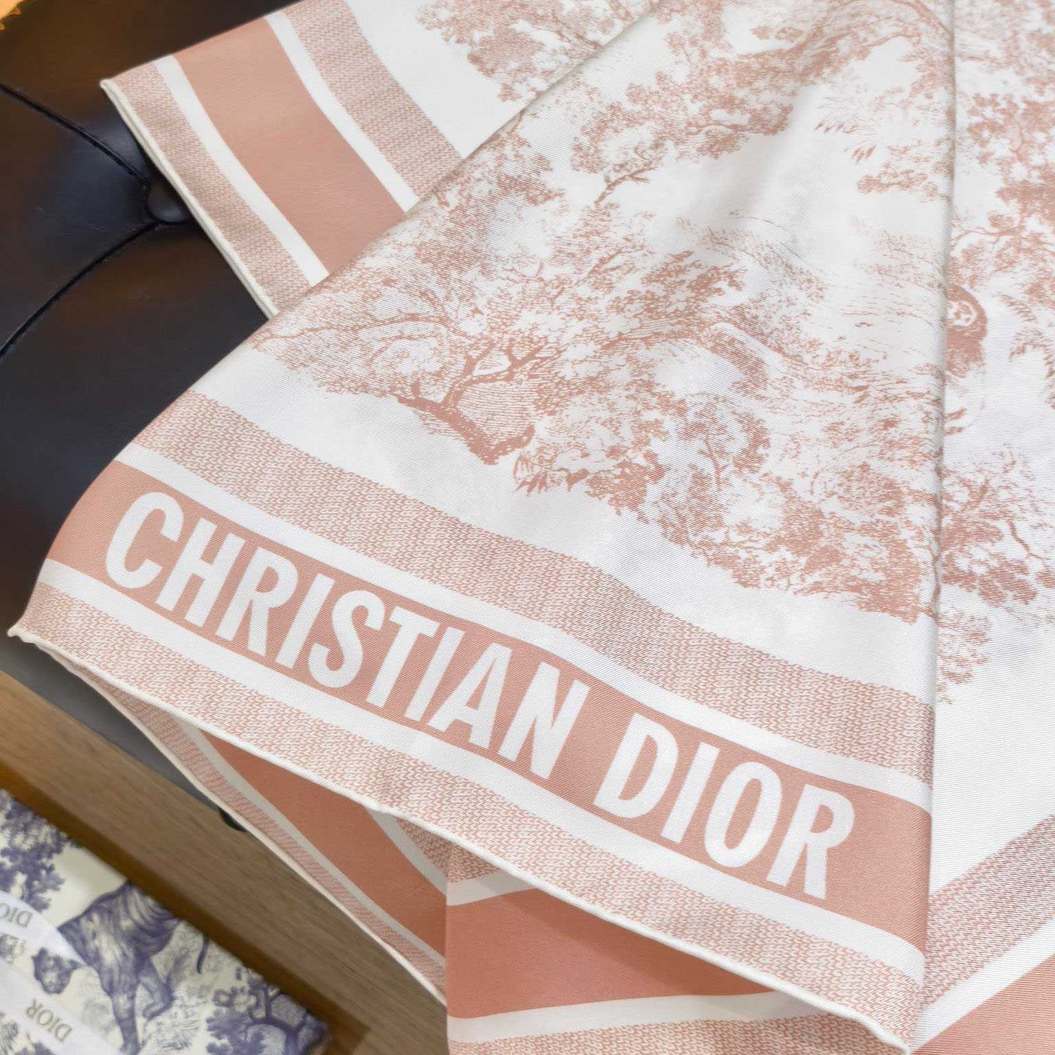 Dior Toile de Jouy Sauvage 90 Square Scarf  - EUR FASHION