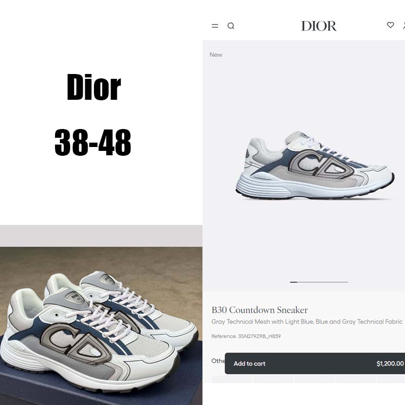 Dior B30 Countdown Sneaker      - EUR FASHION