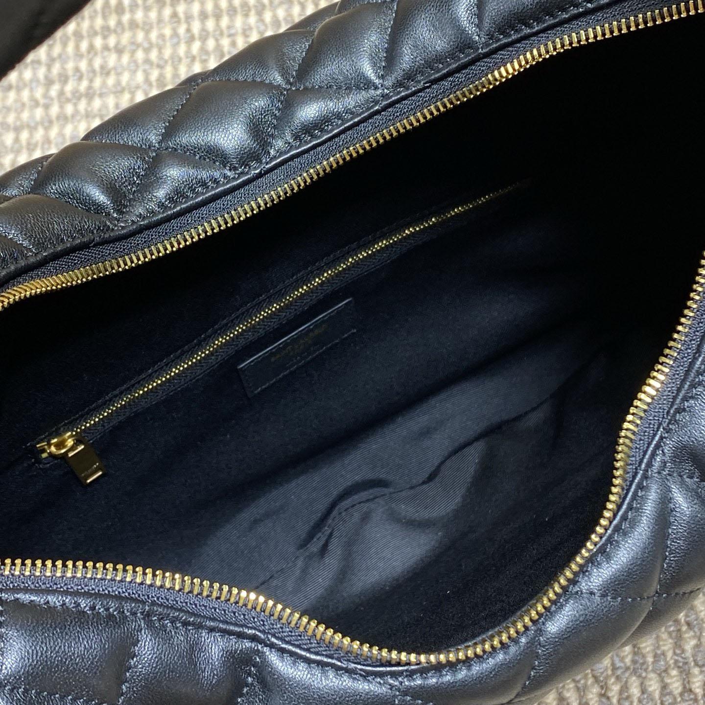 Saint Laurent Icare Hobo In Quilted Nappa - EUR FASHION