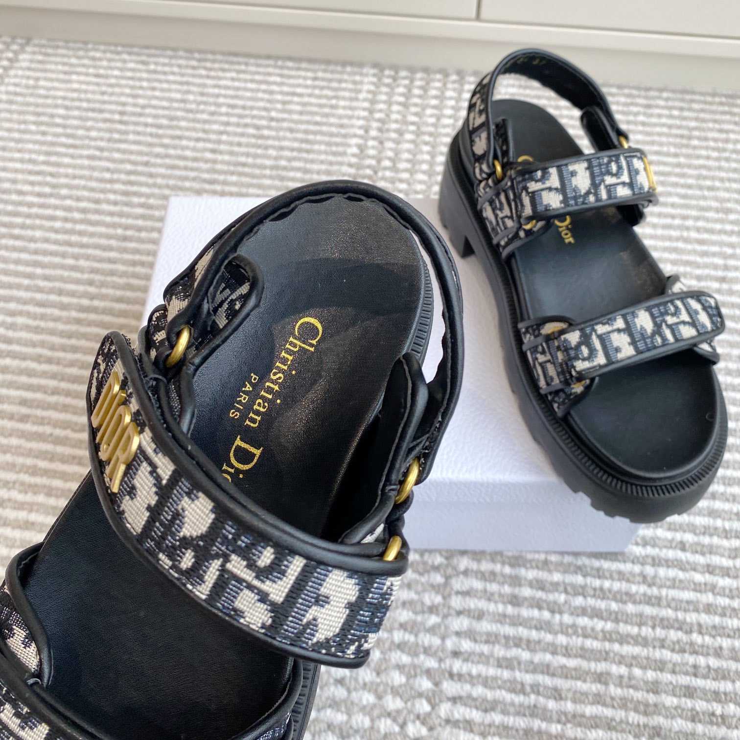 Dior Dioract Platform Sandal   - EUR FASHION