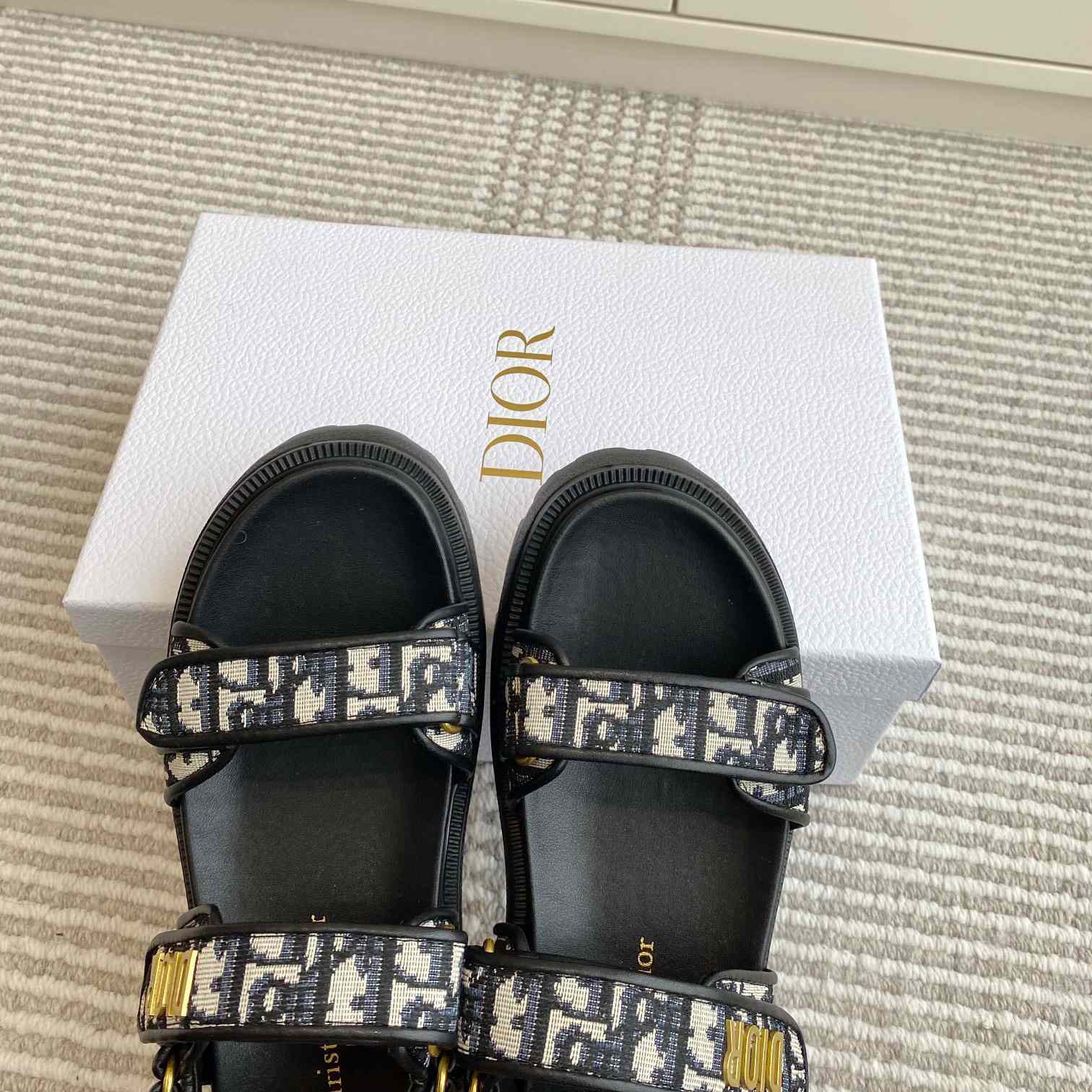 Dior Dioract Platform Sandal   - EUR FASHION