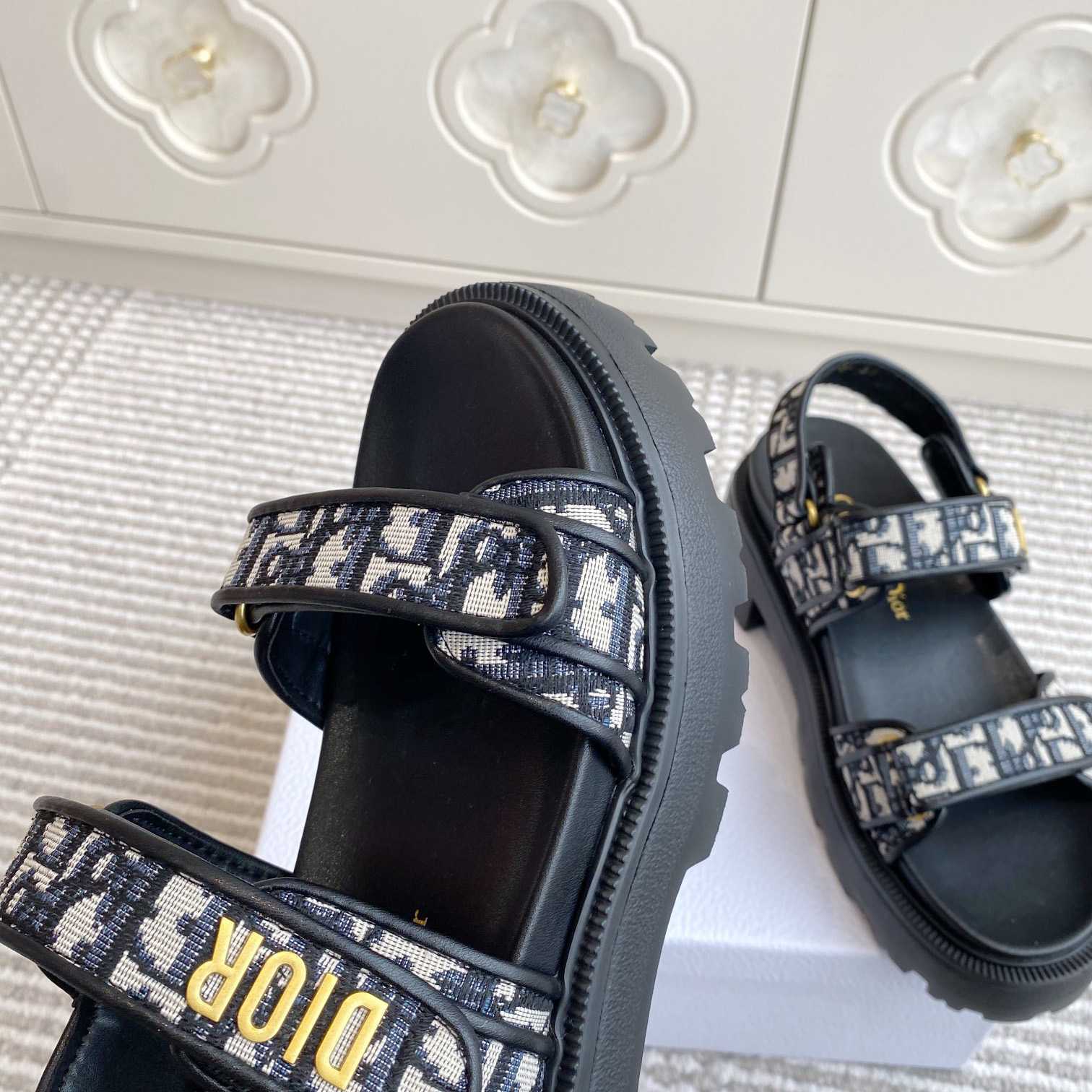 Dior Dioract Platform Sandal   - EUR FASHION