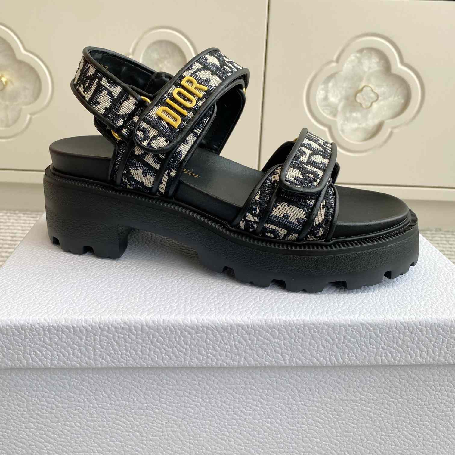 Dior Dioract Platform Sandal   - EUR FASHION
