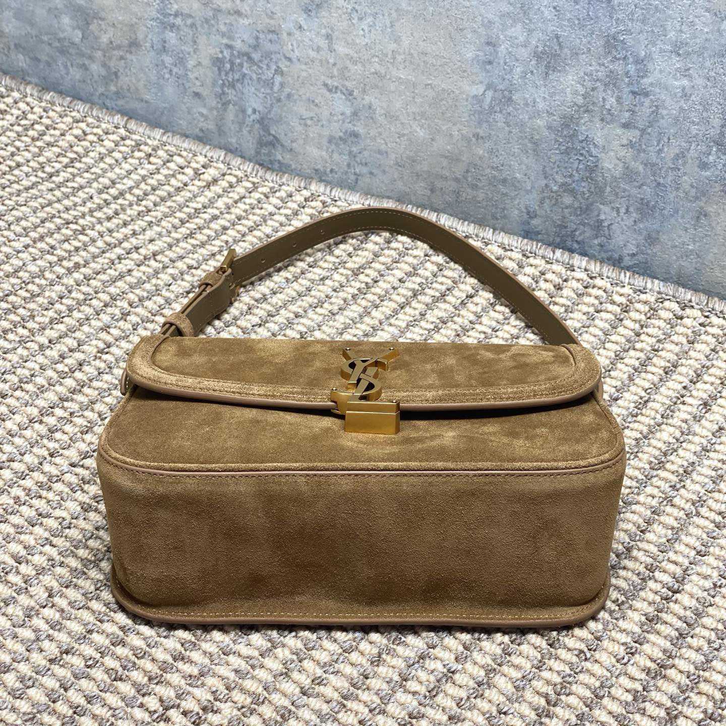 Saint Laurent Solferino Medium In Suede - EUR FASHION